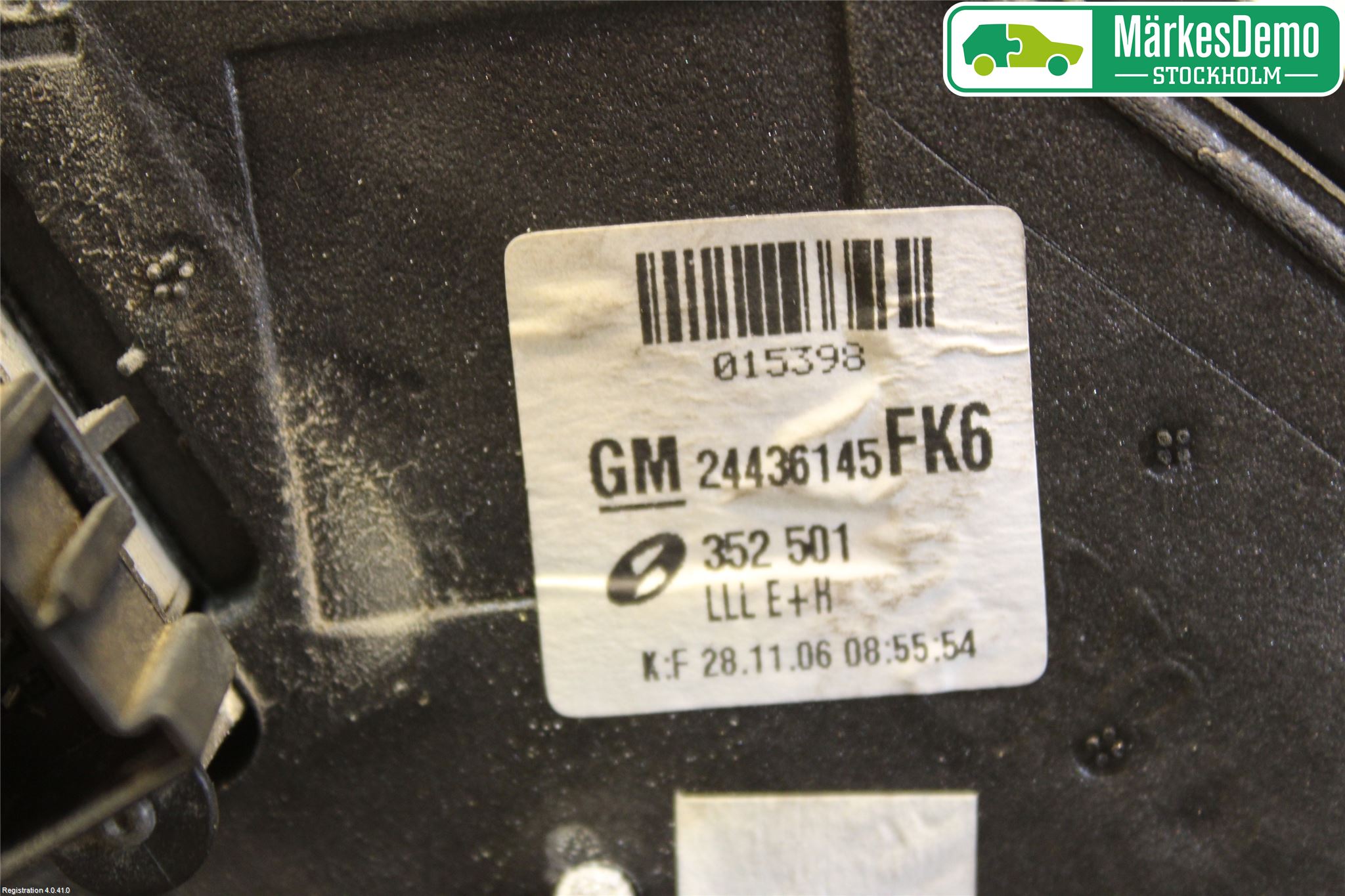 Opel VECTRA C 06-08 Speil V M-El Justering