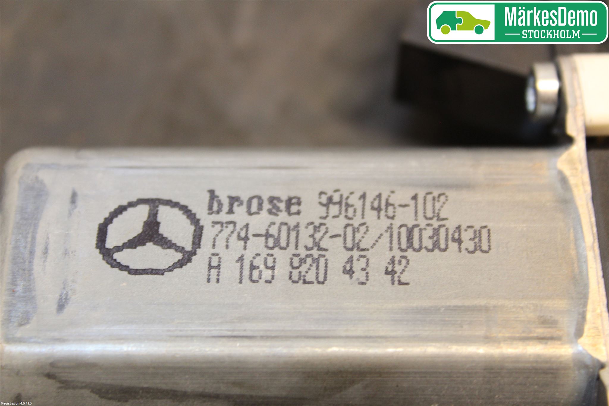 Mercedes-Benz MB B-KLASS (W245) 05-12 Vindusheismotor