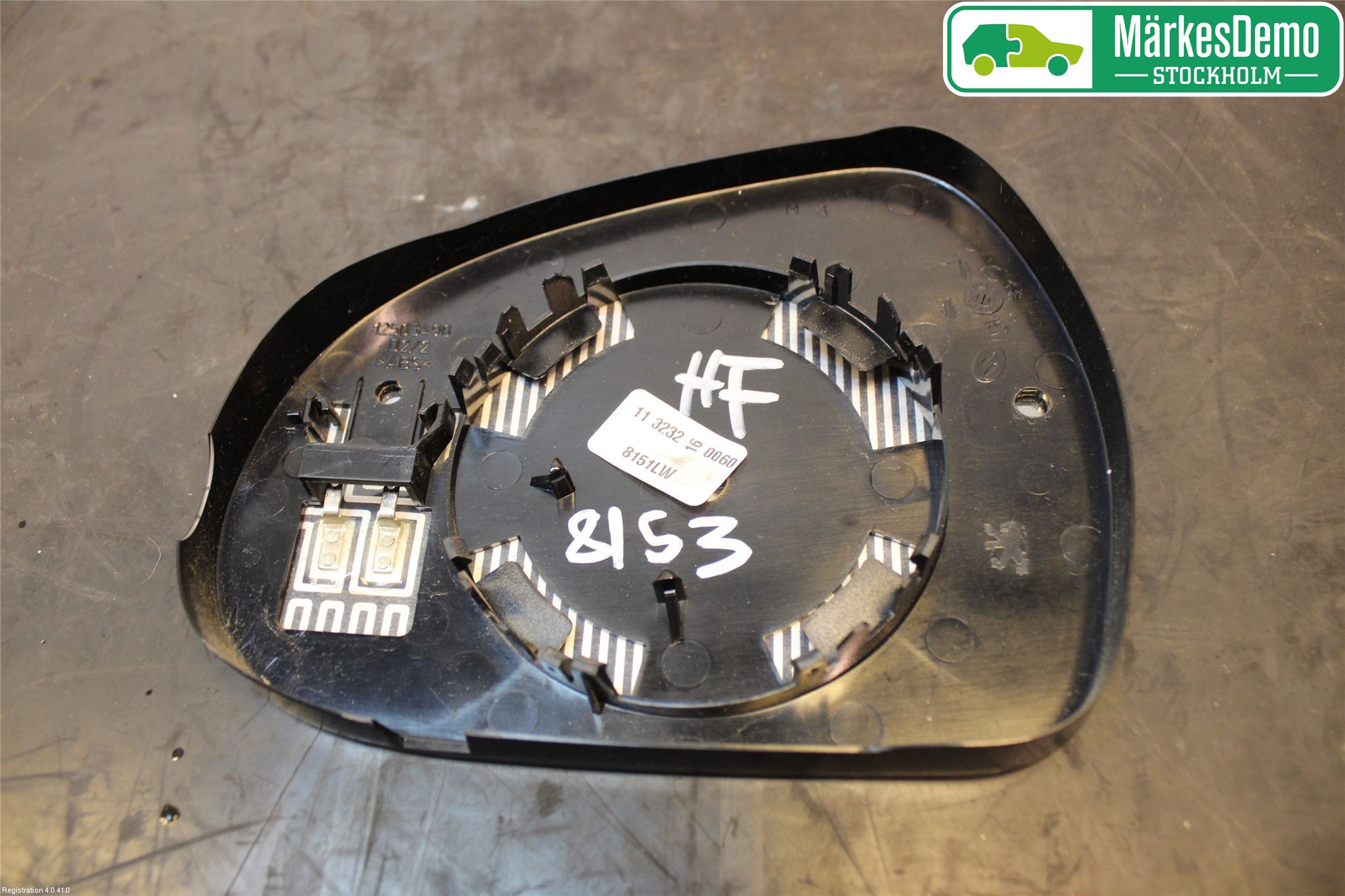 Peugeot 308 08-13 Speil Glass H