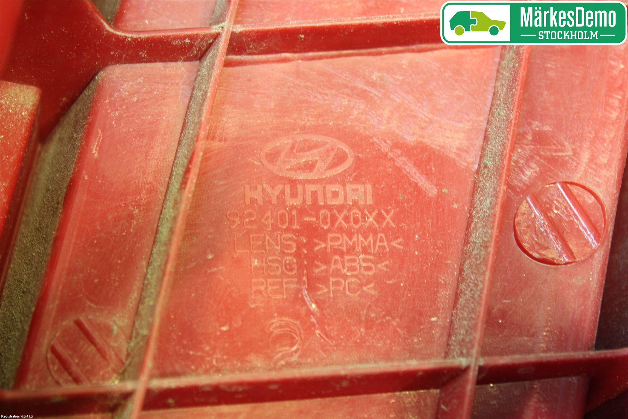 Hyundai i10 PA 08-13 Baklykt Venstre