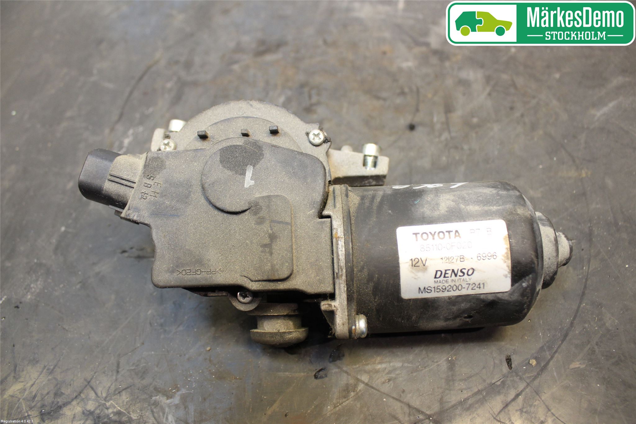 Toyota COROLLA VERSO 08-09 Viskermotor Frontrute