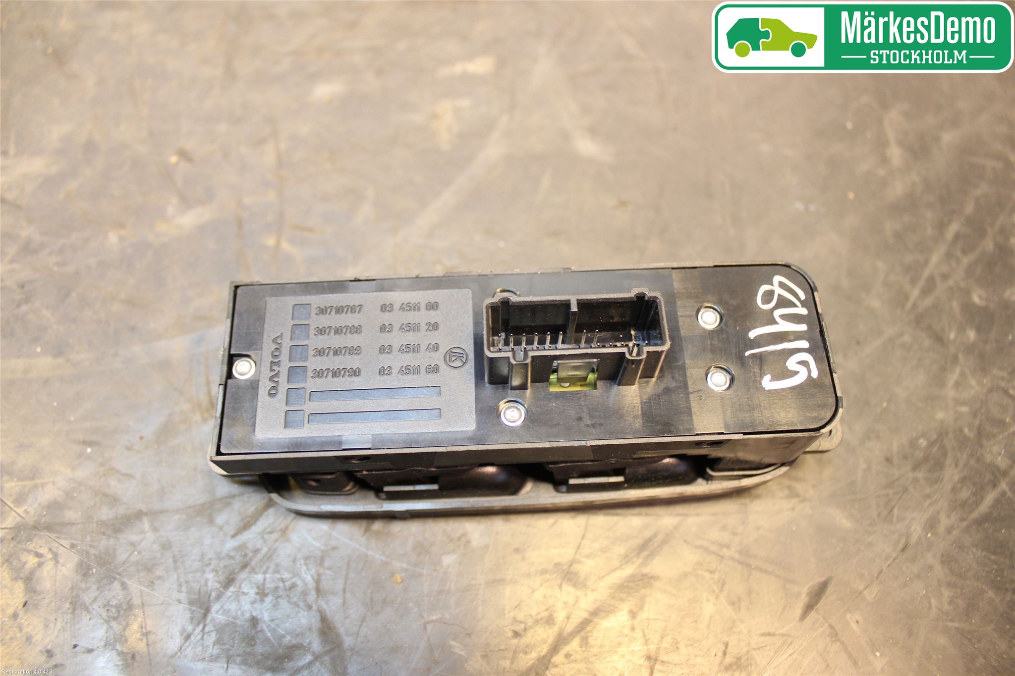 Volvo V50 04-07 Bryter Vindusheis