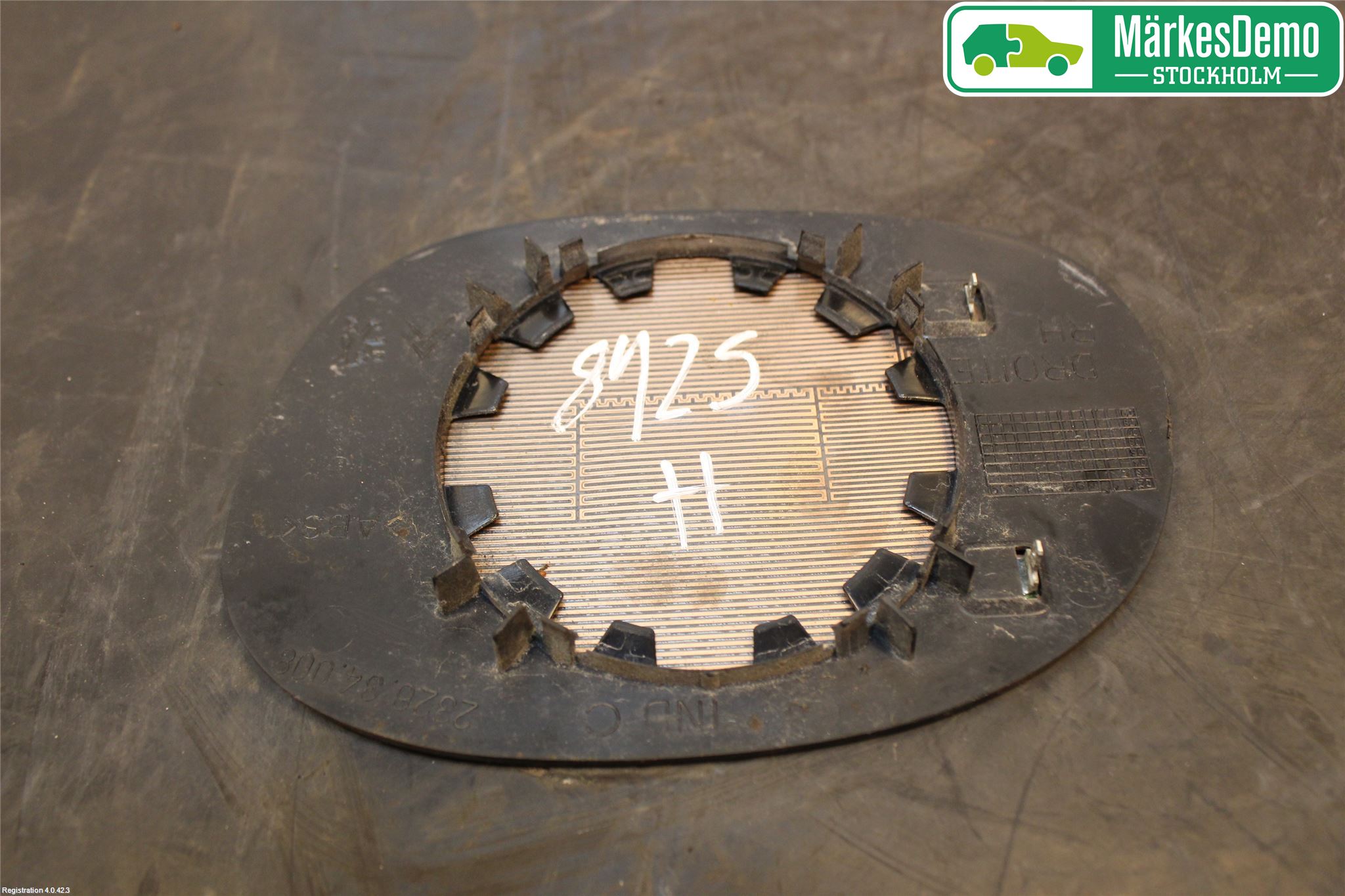 Peugeot 206 98-09 Speil Glass H