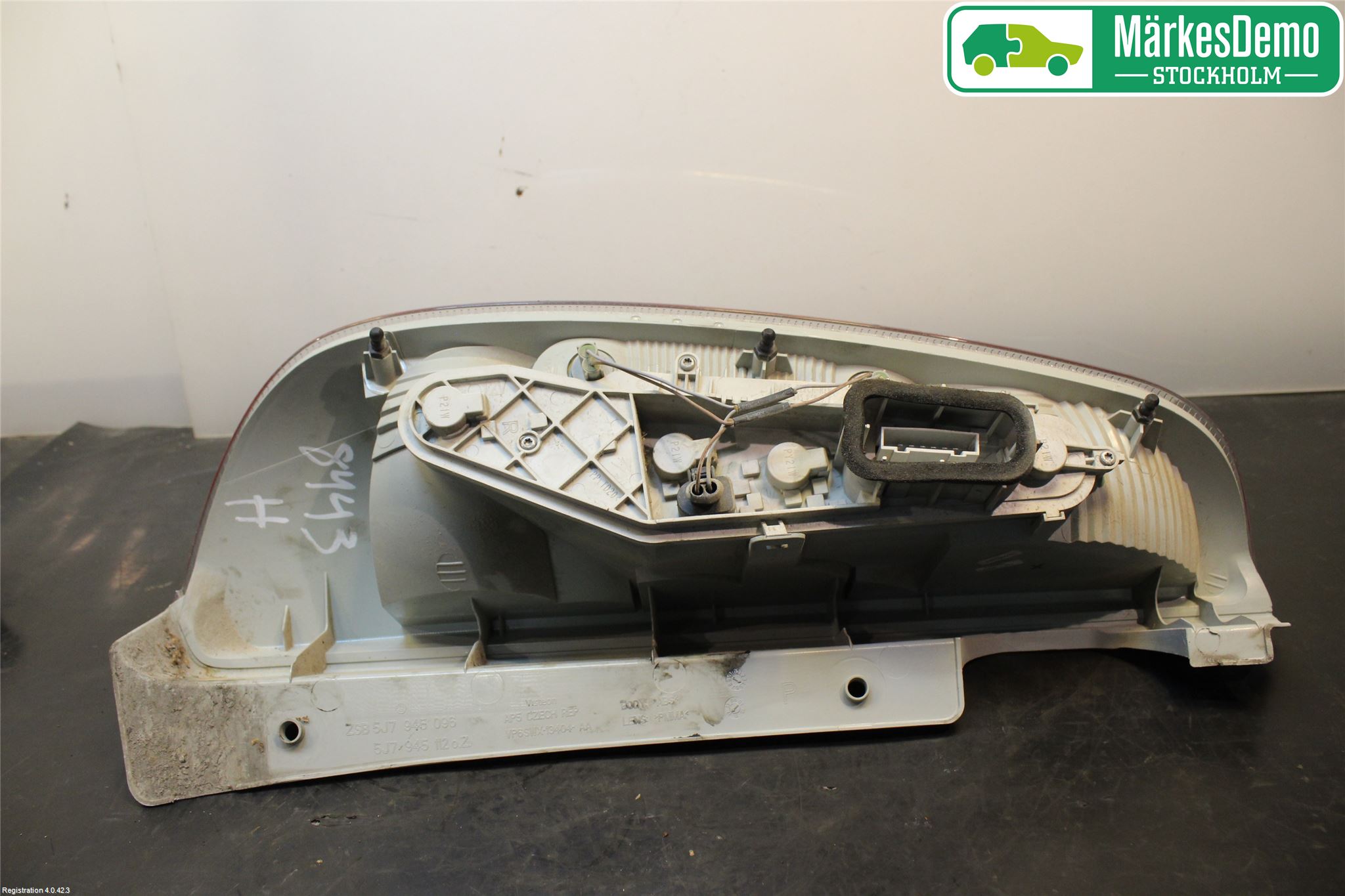 Skoda ROOMSTER Baklykt Høyre