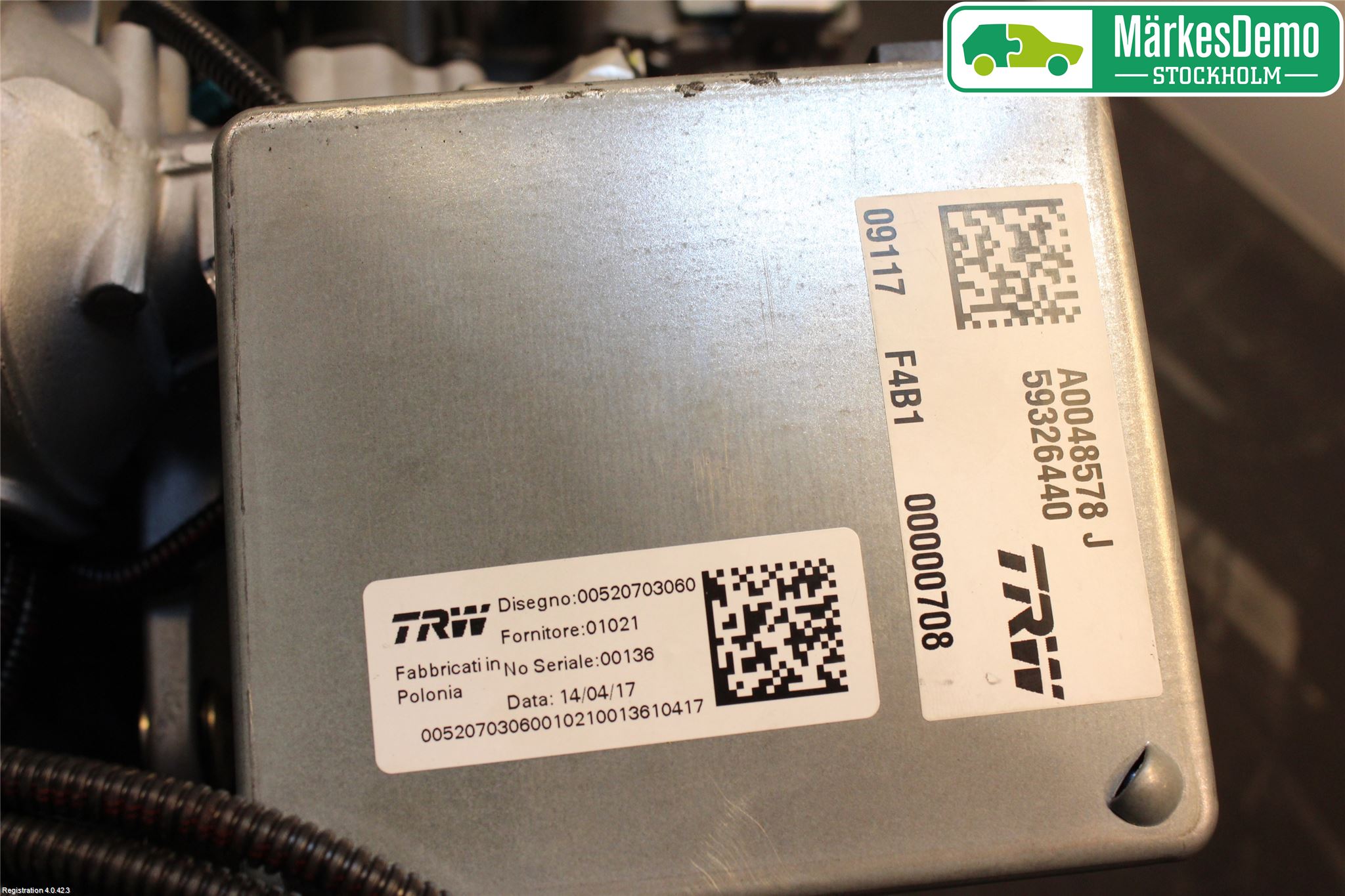 Fiat TIPO/CROSS 16- Rattakselaggregat Innebygd Servo