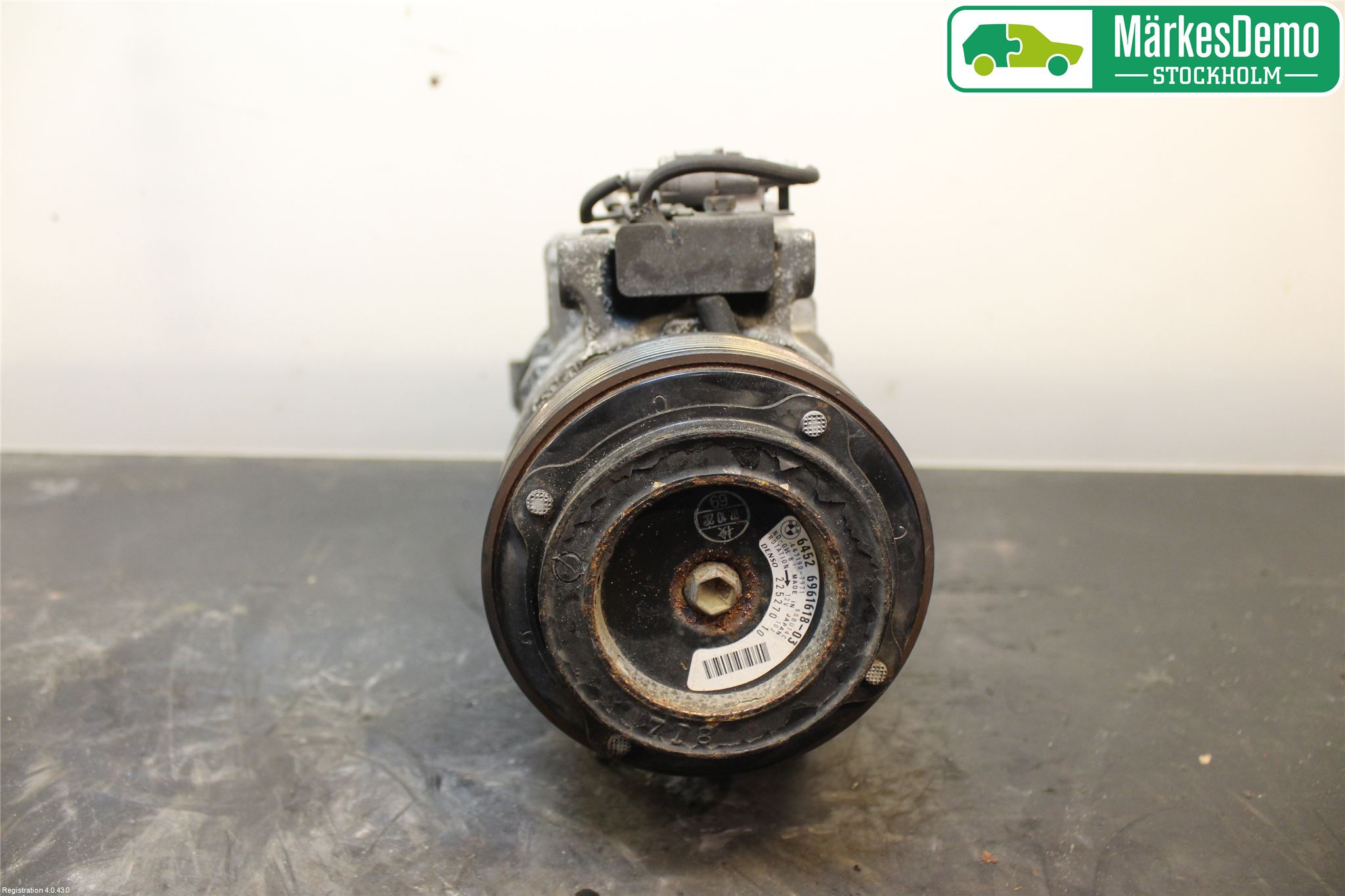 BMW 5 E60/61 Sed/Tou 02-10 Varme Ac Kompressor