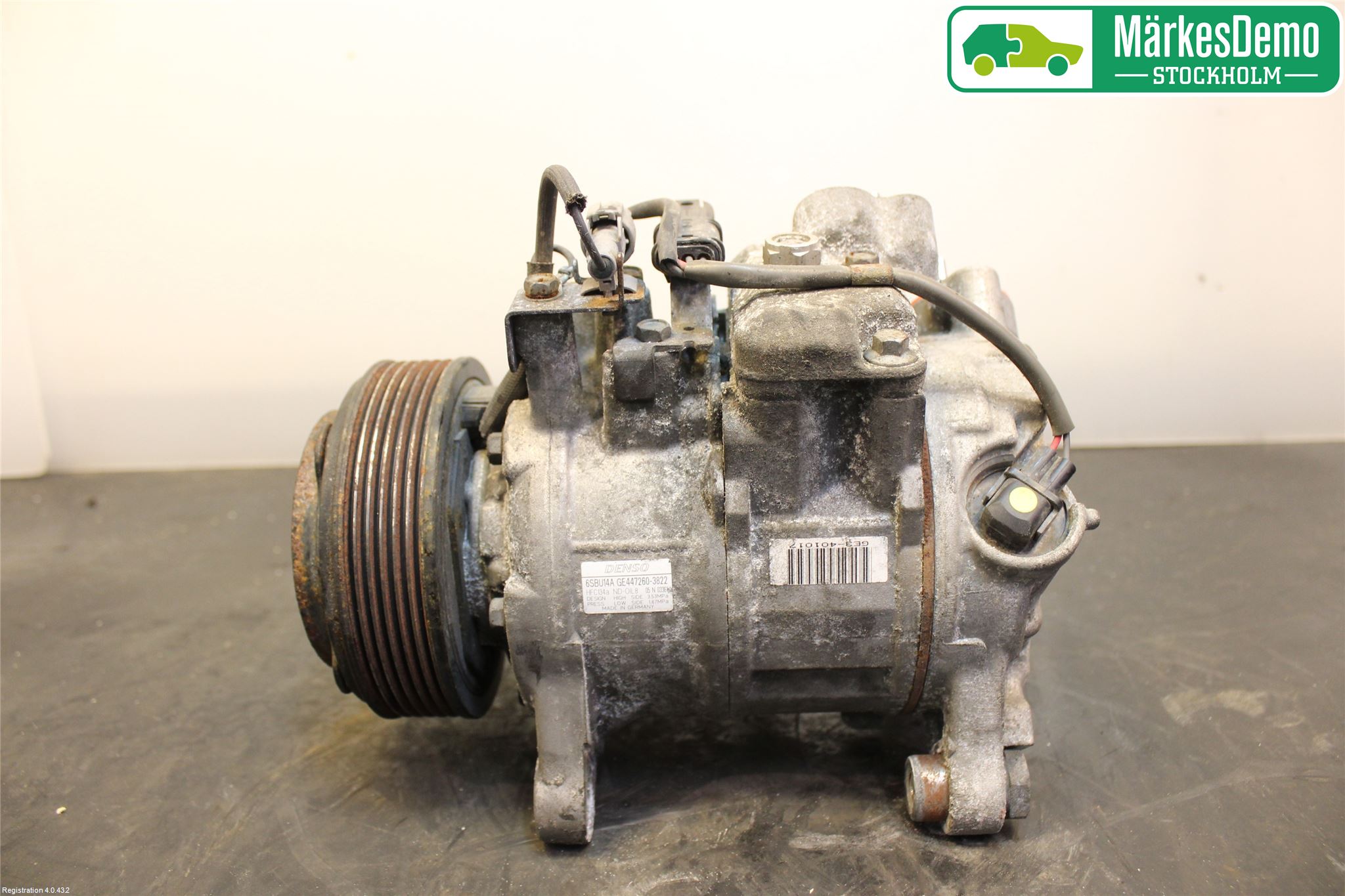 BMW 3 E90/91 SED/TOU 05-12 Varme Ac Kompressor