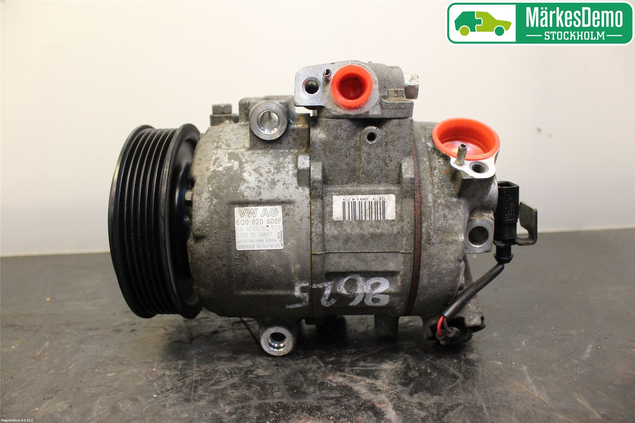 Seat IBIZA IV 08-16 Varme Ac Kompressor