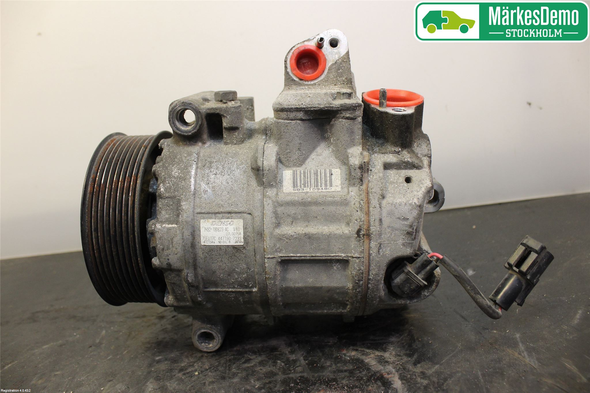 Landrover RANGE ROVER SPORT (L320) 10-13 Varme Ac Kompressor