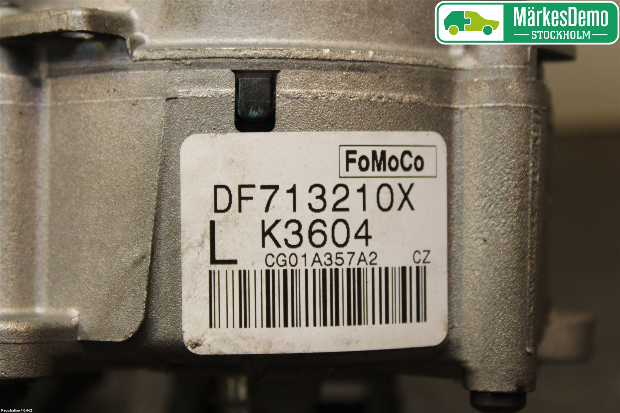 Mazda 2 (DE) 08-15 Rattakselaggregat Innebygd Servo