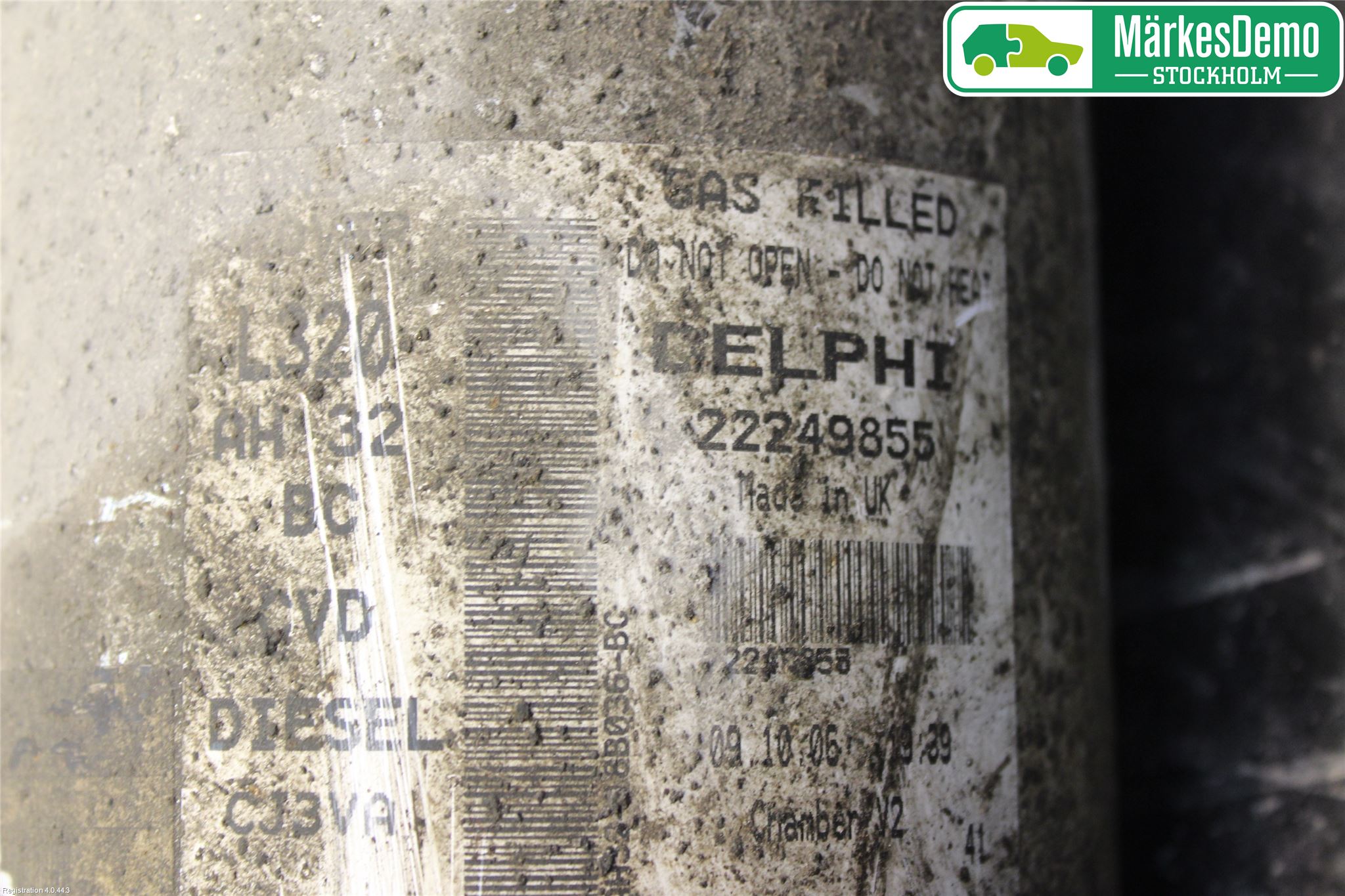Landrover RANGE ROVER SPORT (L320) 10-13 Nivåreg Belg - Luftpute