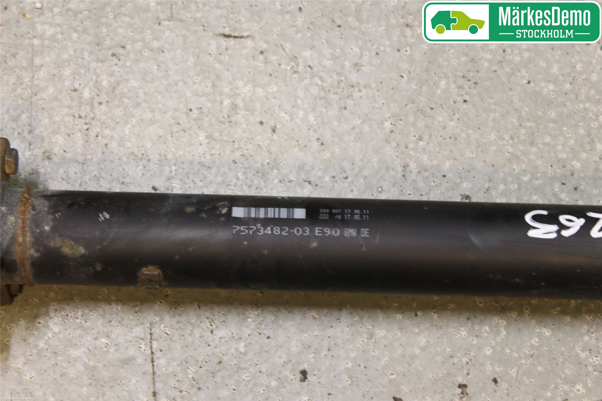 BMW 3 E90/91 SED/TOU 05-12 Mellomaksel Kompl