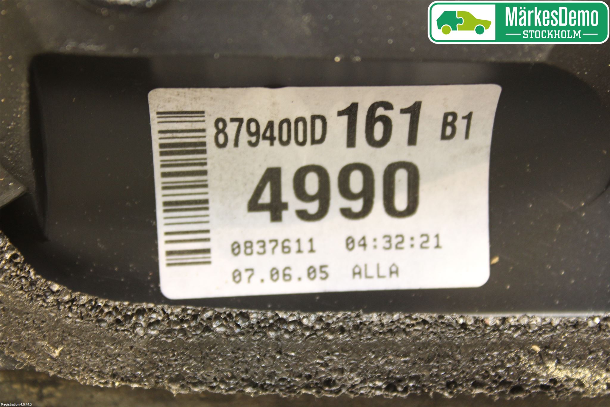 Toyota YARIS P1 03-05 Speil V M-El Justering