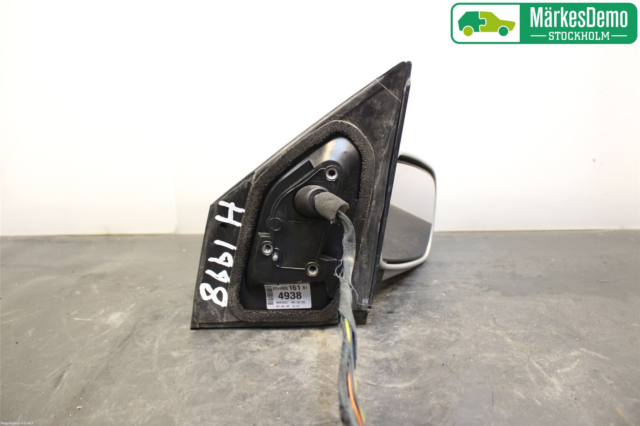 Toyota YARIS P1 03-05 Speil H M-El Justering