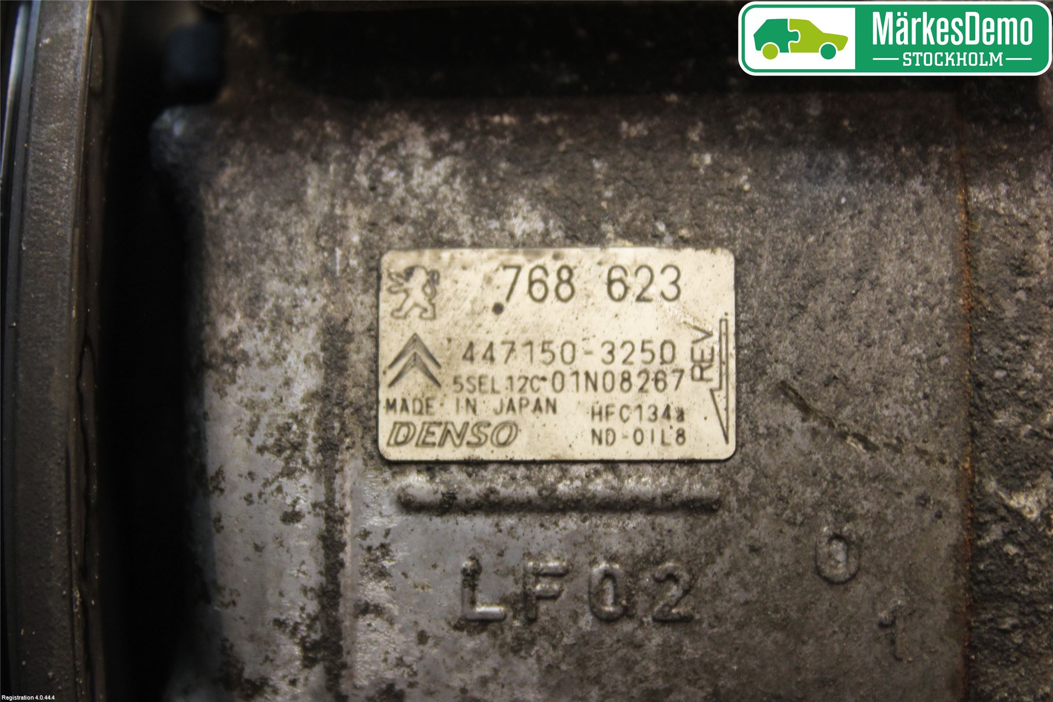 Citroen C4 II 11-18 Varme Ac Kompressor
