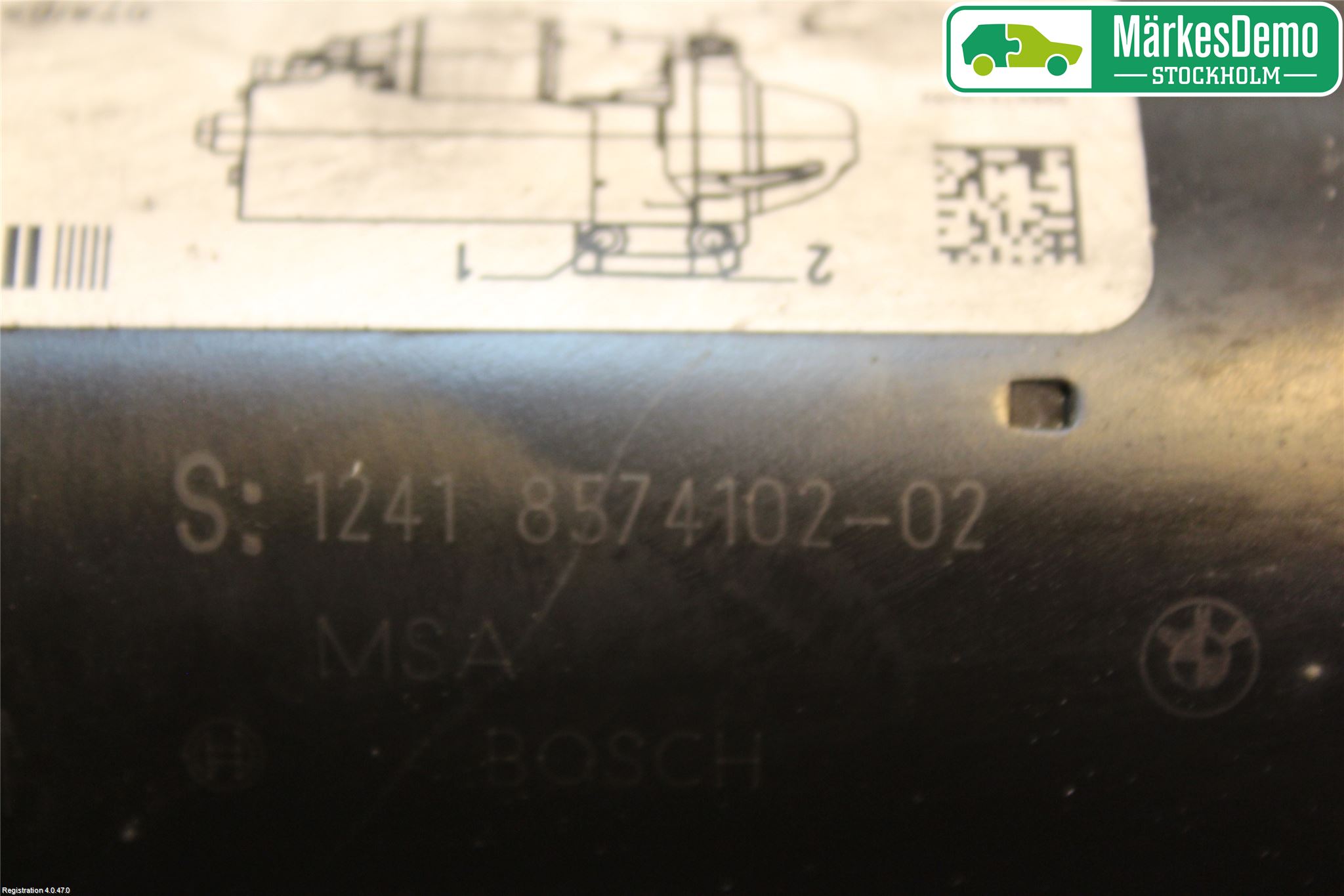 BMW 5 F10/F11/F18 09-17 Startmotor Diesel