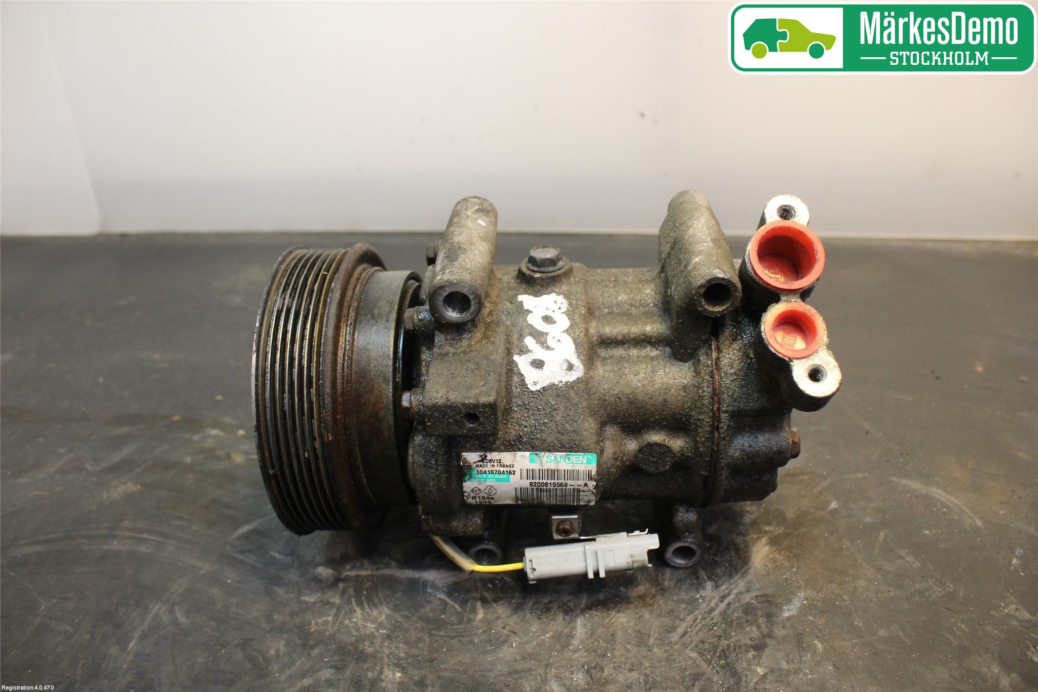Renault CLIO III  09-12 Varme Ac Kompressor