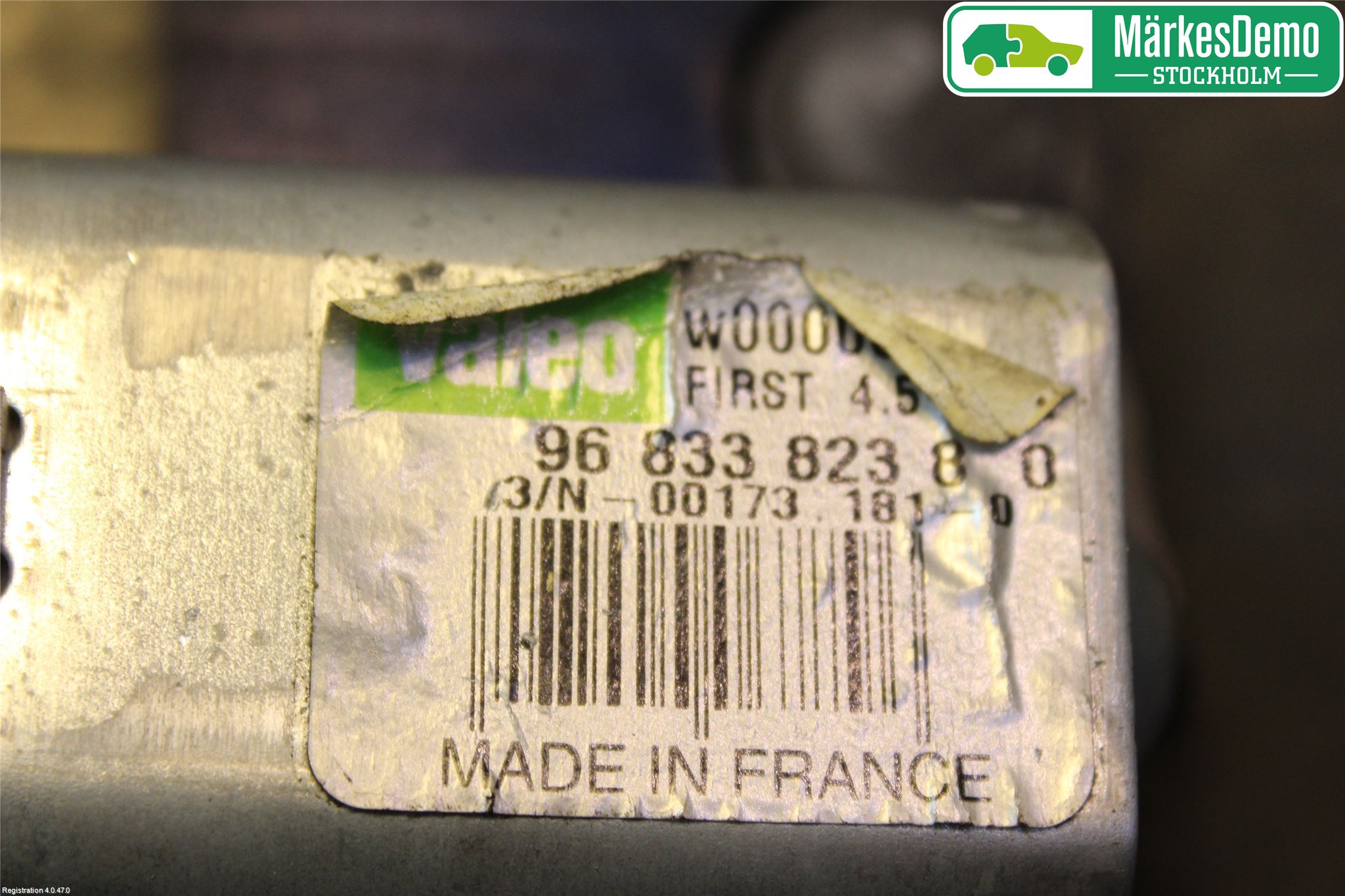 Citroen C3 10-17 Viskermotor Bakluke