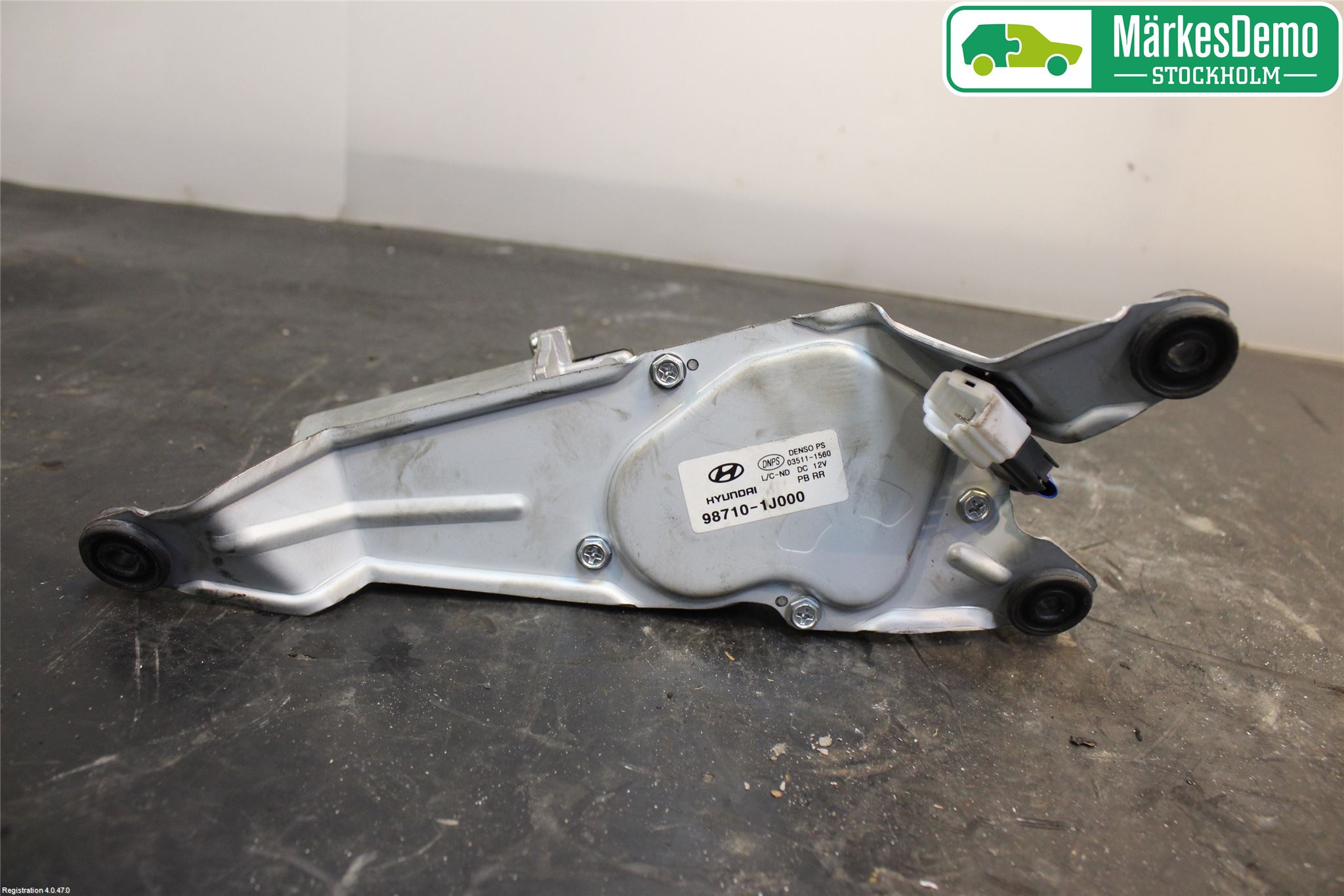 Hyundai i20 PB 09-14 Viskermotor Bakluke