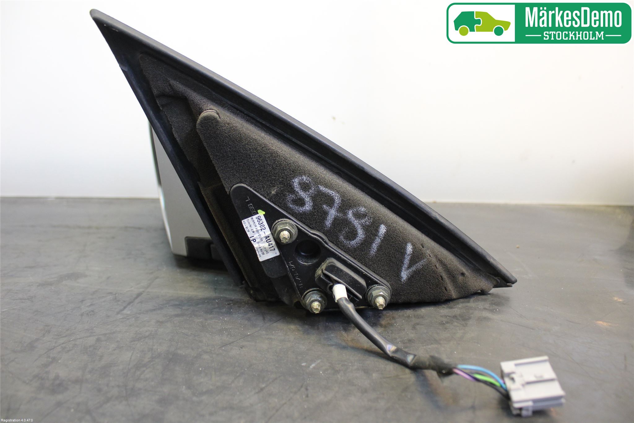 Nissan PRIMERA 02-07 Speil V M-El Justering