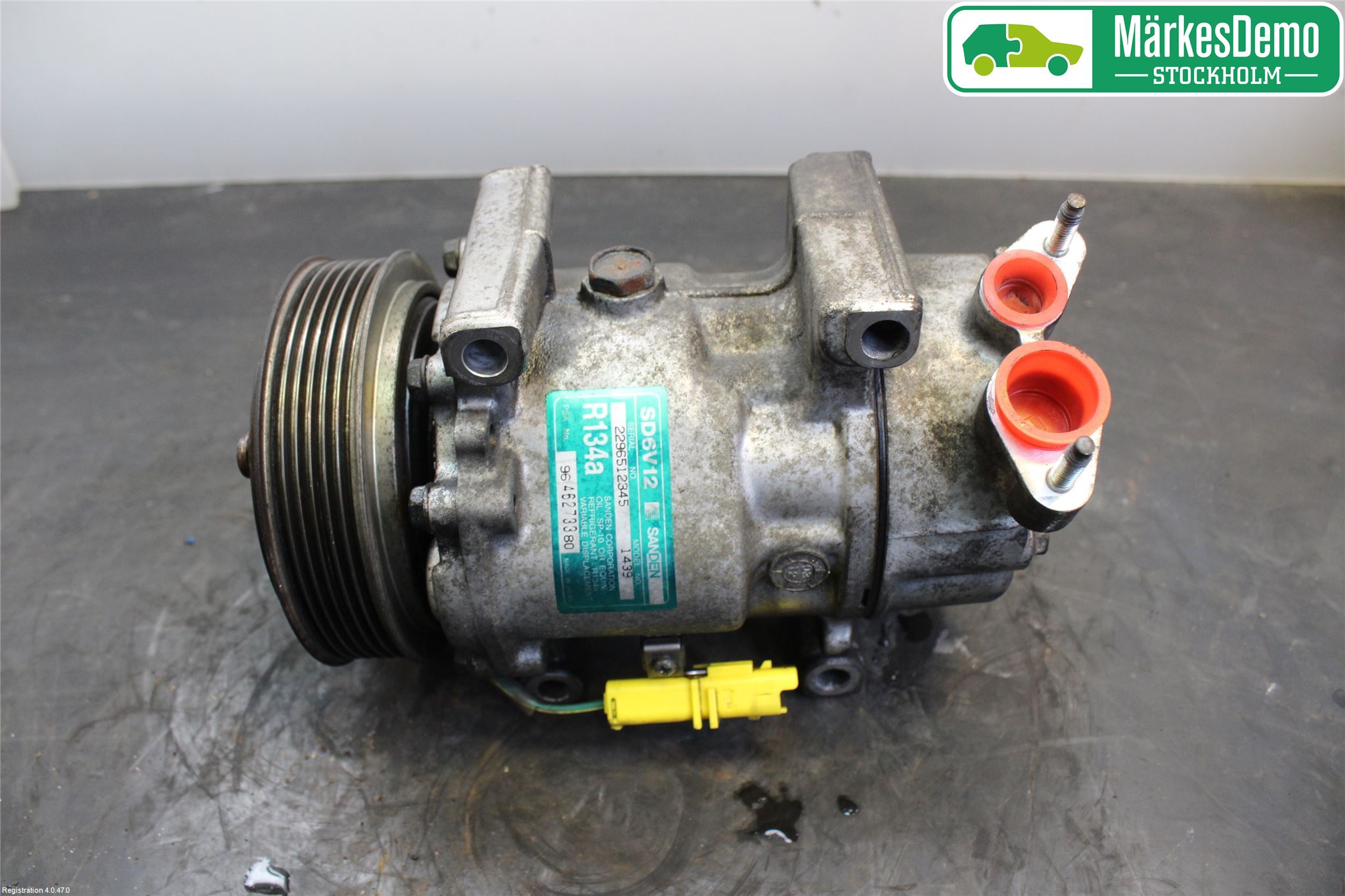 Citroen C3 -04 Varme Ac Kompressor