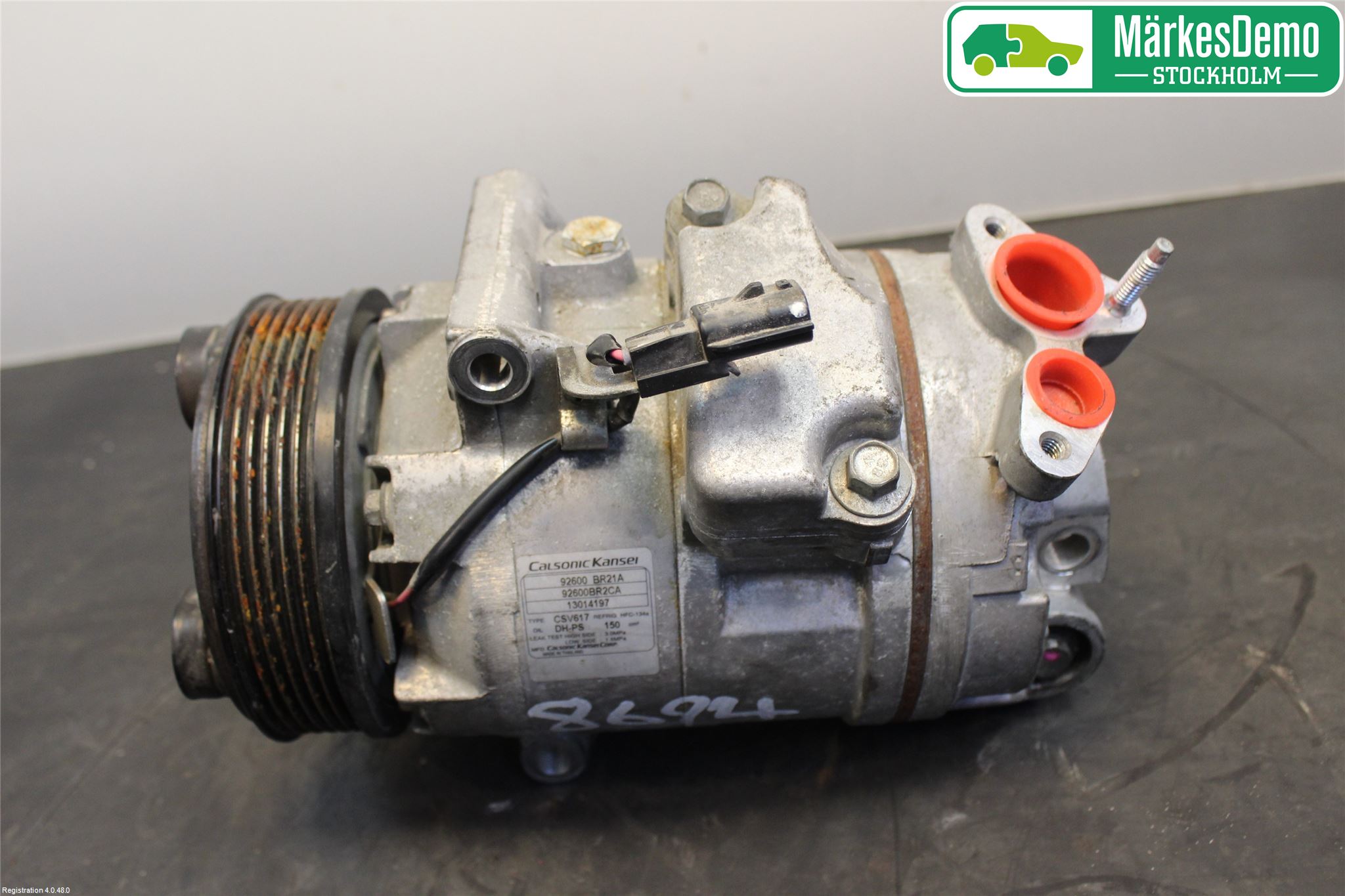 Nissan QASHQAI+2  10-14 Varme Ac Kompressor