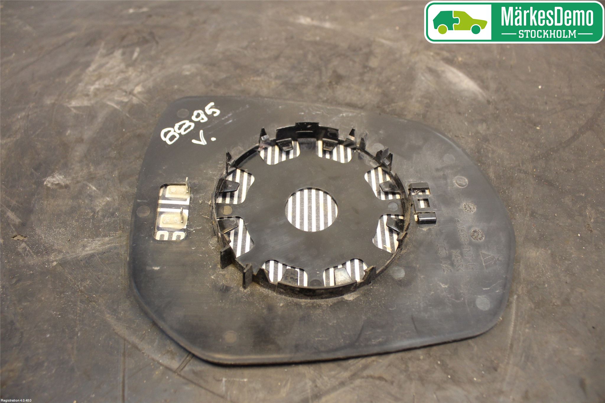 Citroen C4 PICASSO 06-13 Speil Glass V