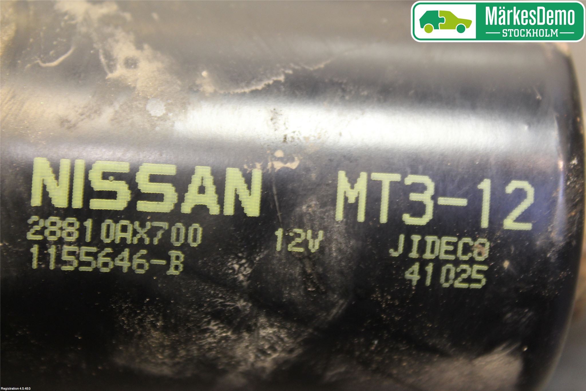 Nissan MICRA 03-07 Viskermotor Frontrute
