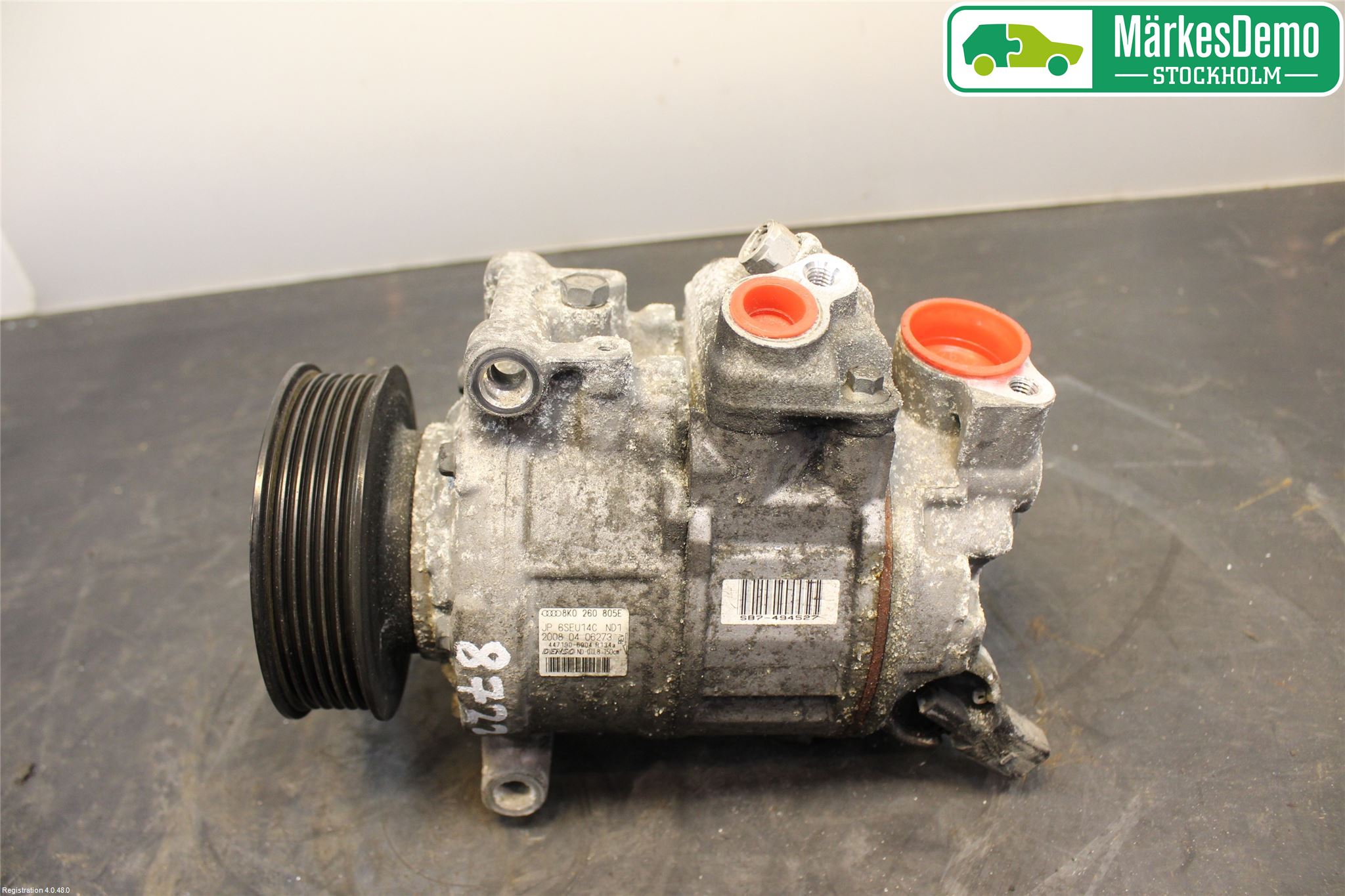 Audi A4/S4 08-11 Varme Ac Kompressor