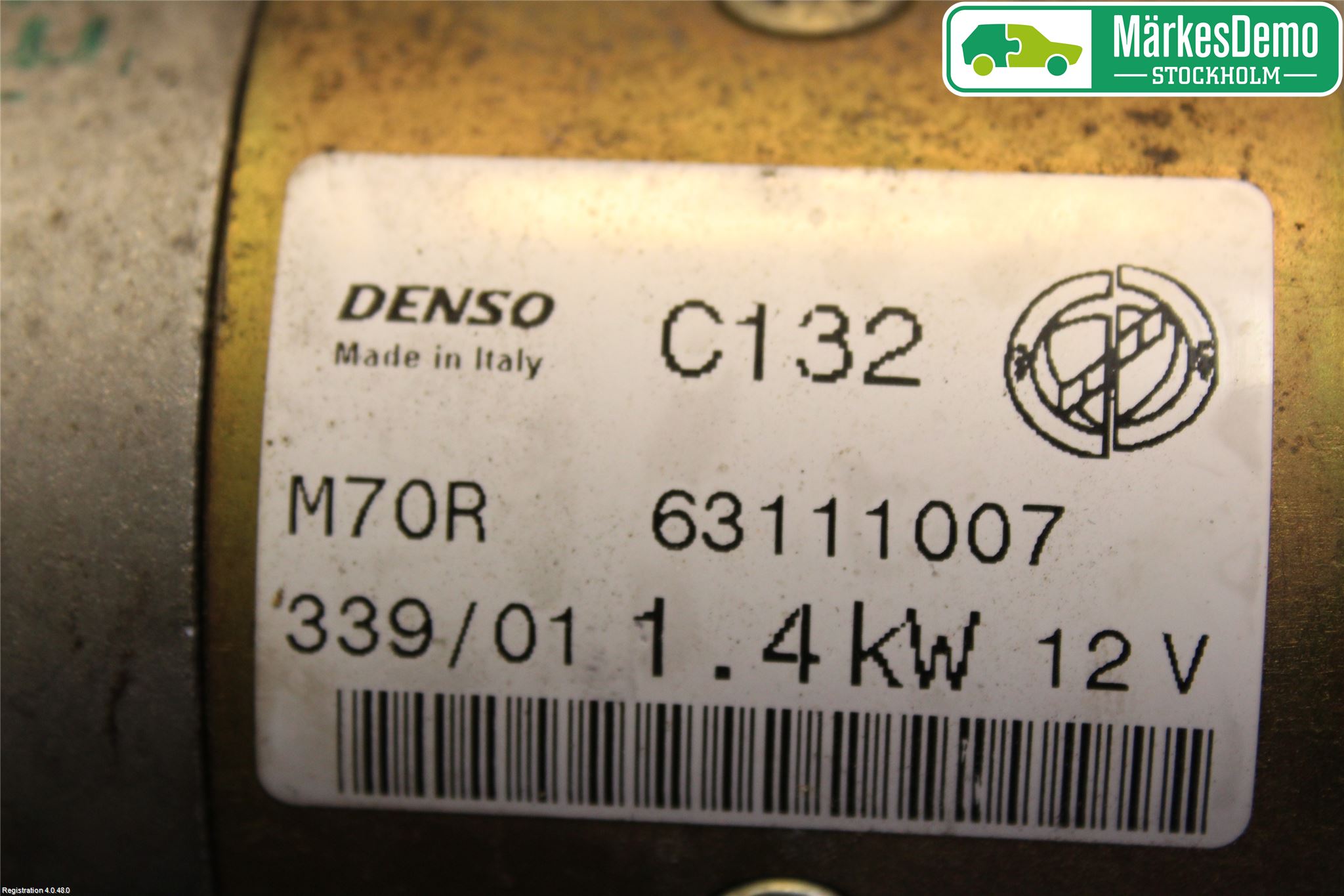 Alfa 147 Startmotor