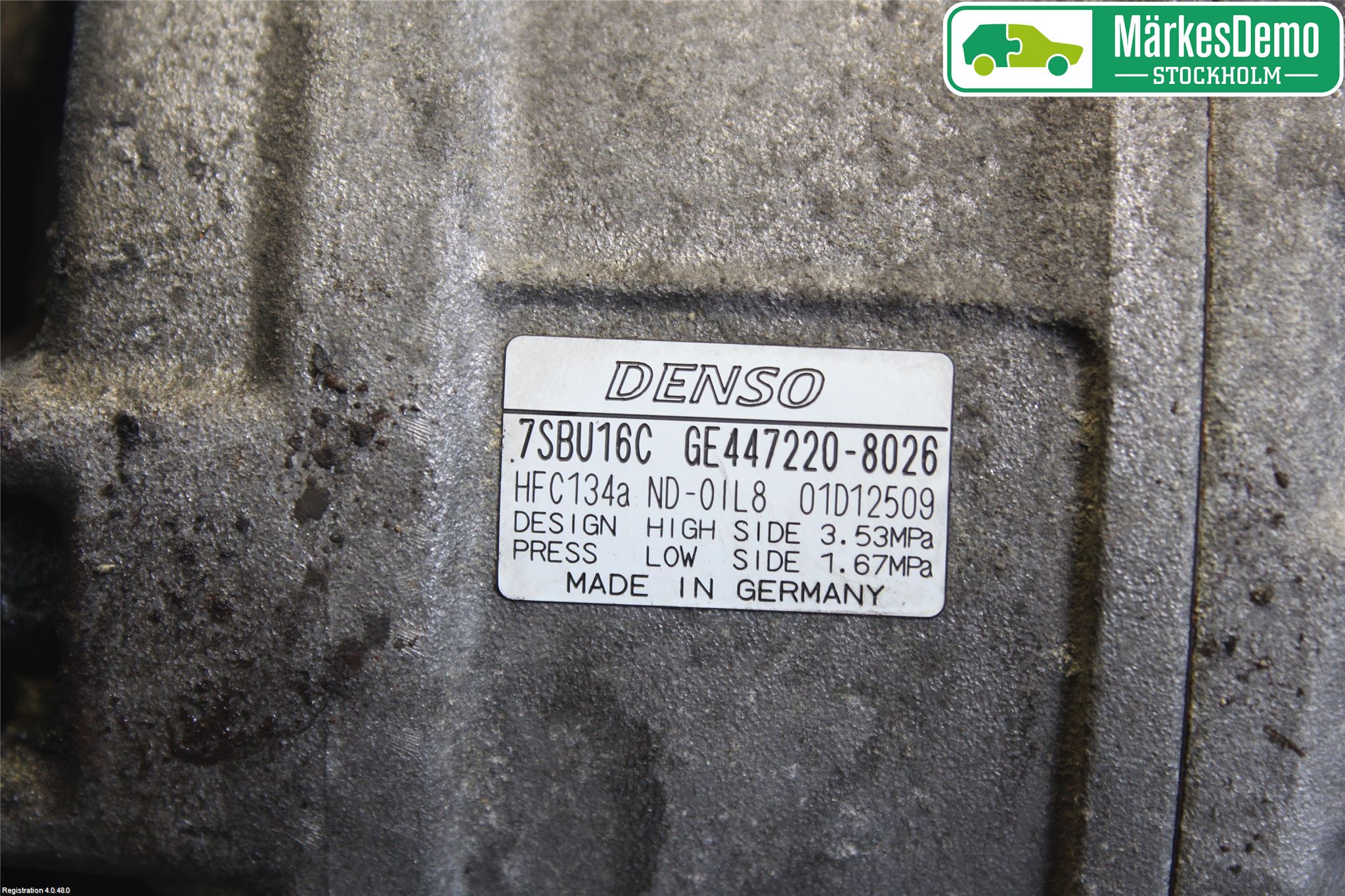 BMW 5 E39 95-04 Varme Ac Kompressor
