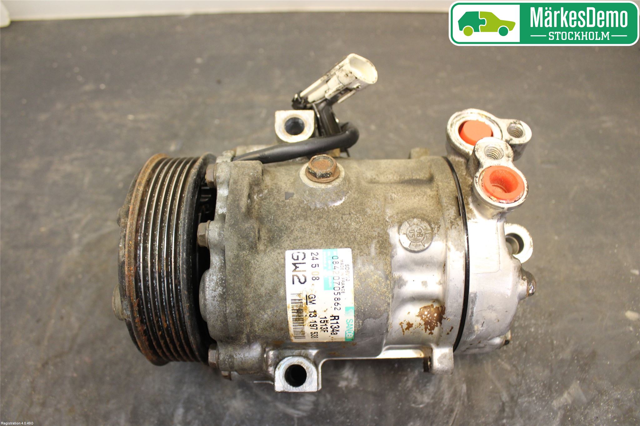 Opel COMBO 02-12 Varme Ac Kompressor