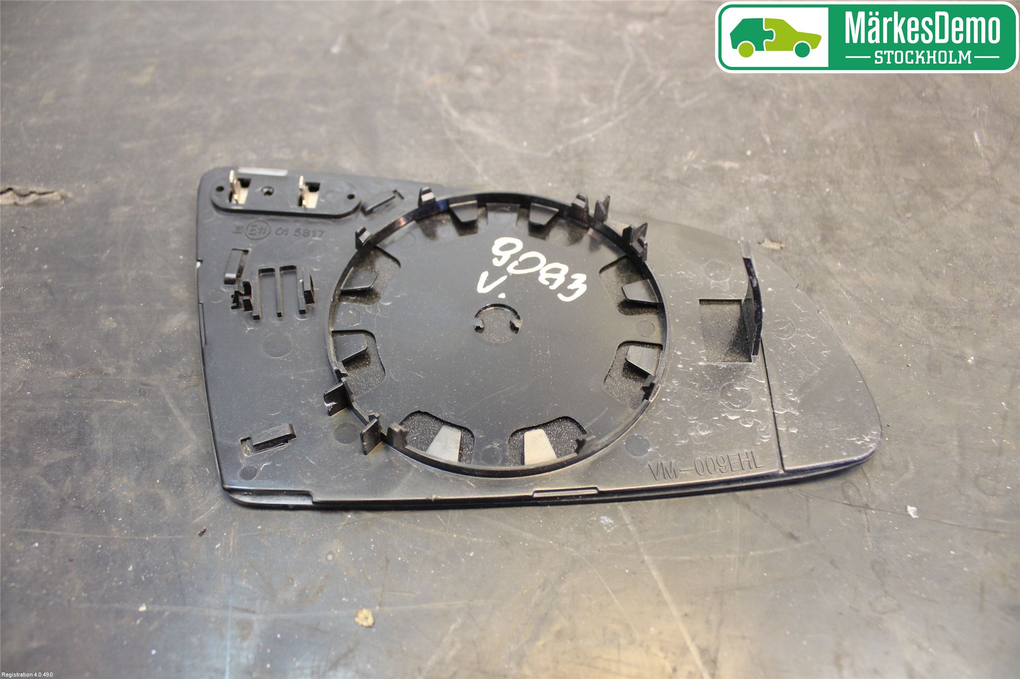 Audi A3/S3 05-13 Speil Glass V
