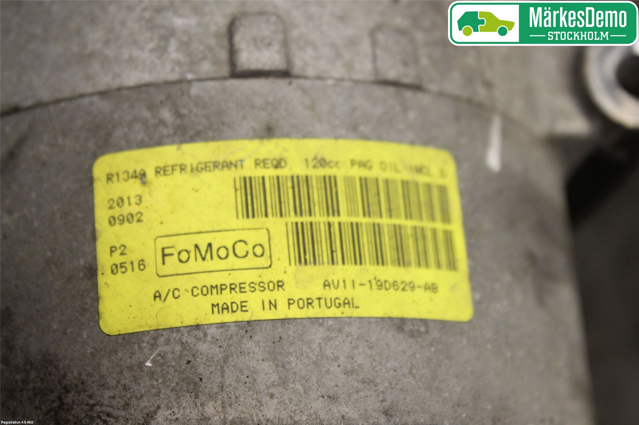 Ford FOCUS 11-14 Varme Ac Kompressor