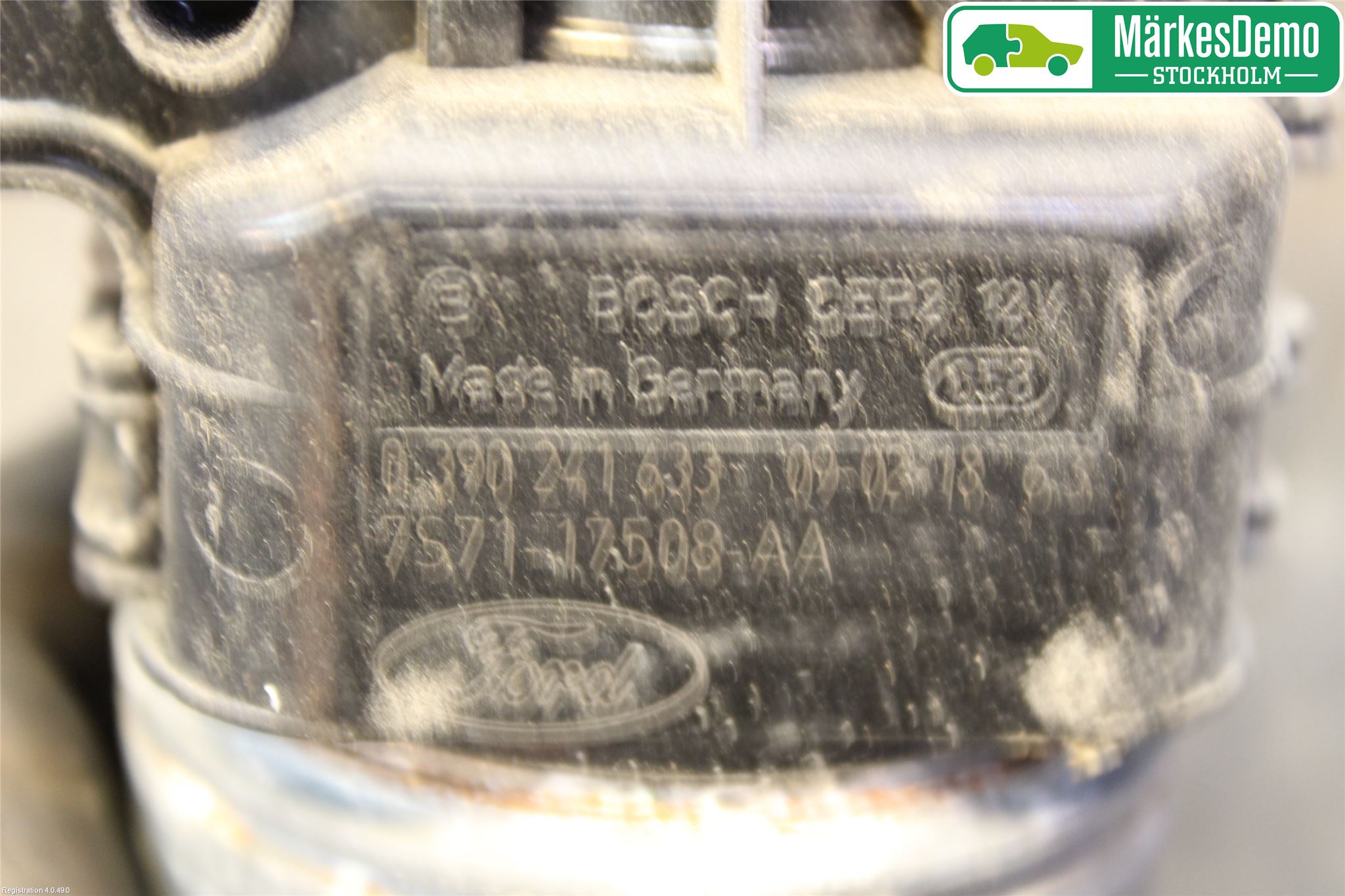 Ford MONDEO 07-15 Viskermotor Frontrute
