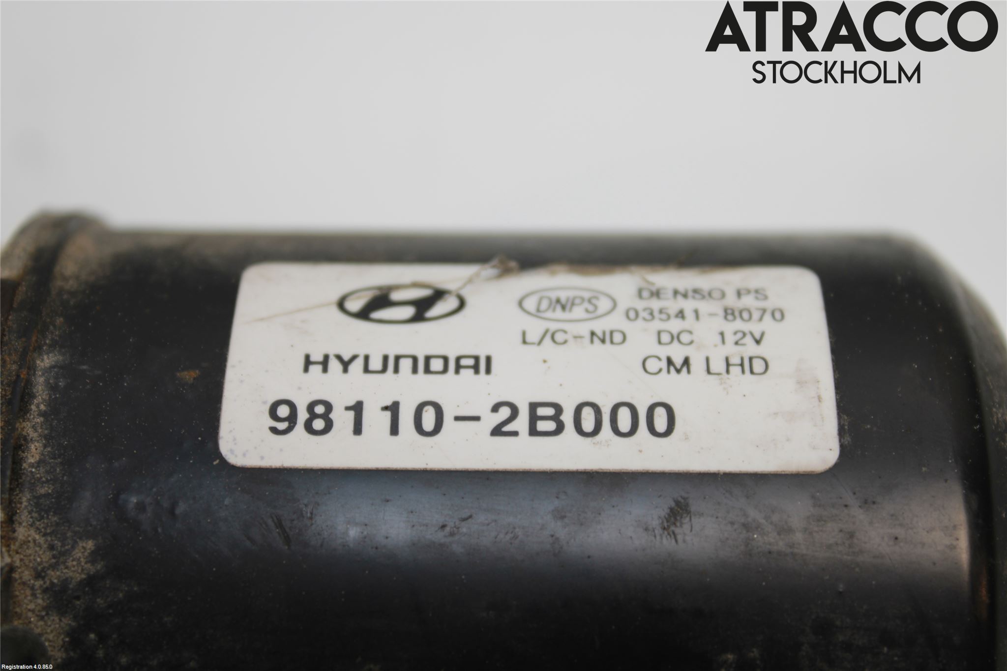 Hyundai SANTA FE  06-12 Viskermotor Frontrute