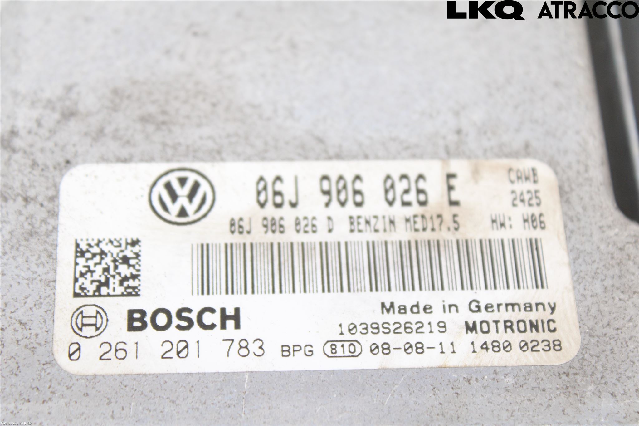 Volkswagen VW PASSAT 05-11 Styreenhet Innsprøytning