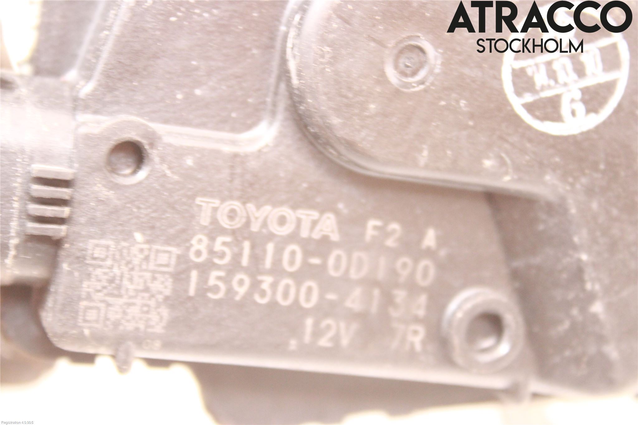 Toyota YARIS XP130 15-20 Viskermotor Frontrute