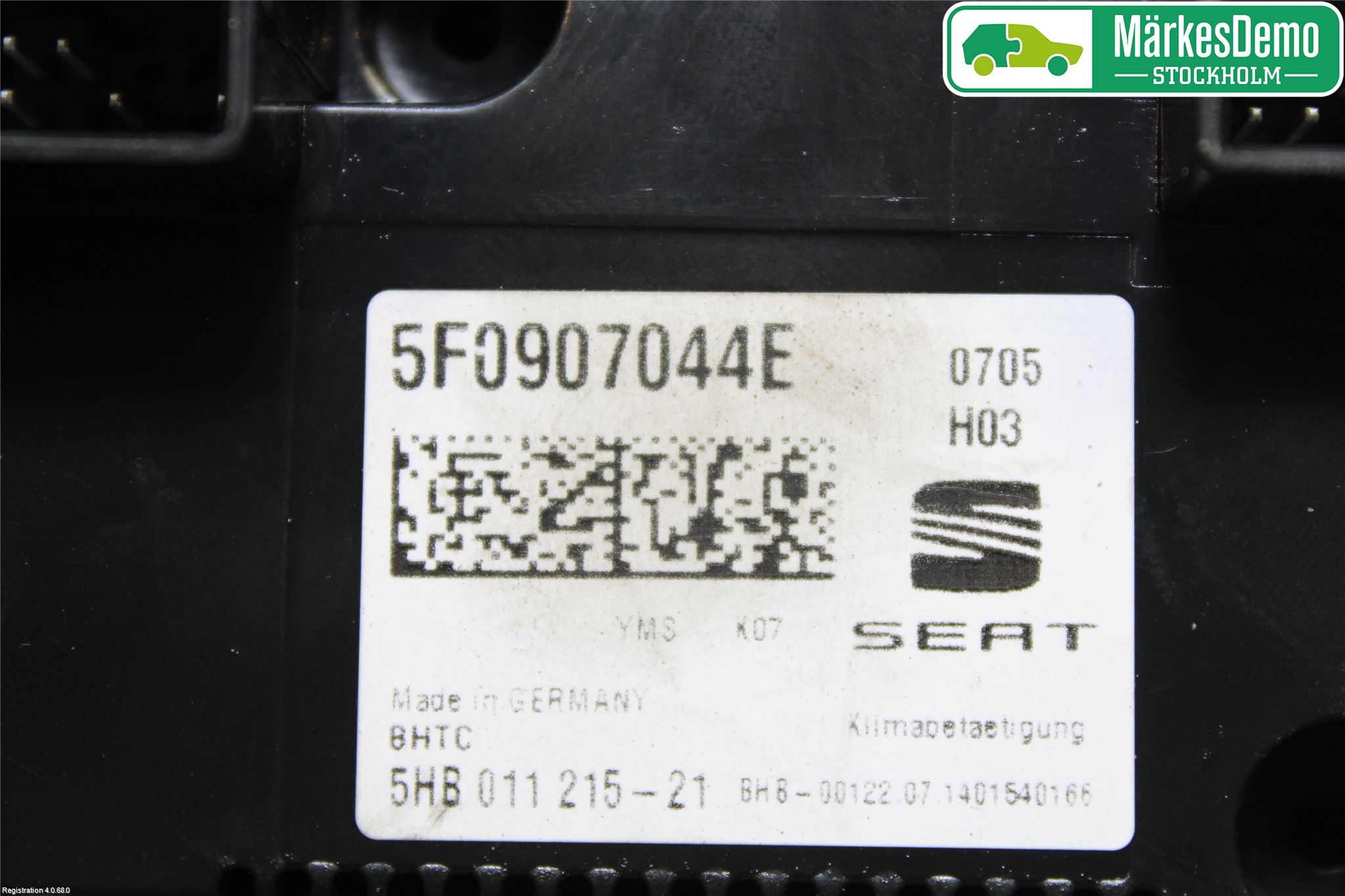 Seat LEON 13-20 Varme Ac Betjening-Display