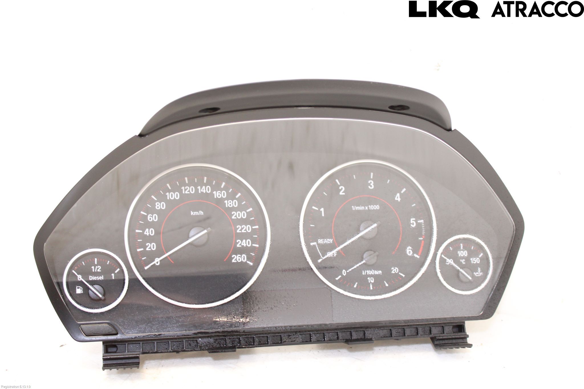 BMW 3 F30/F31/F80 12-19 Instr Kombinert