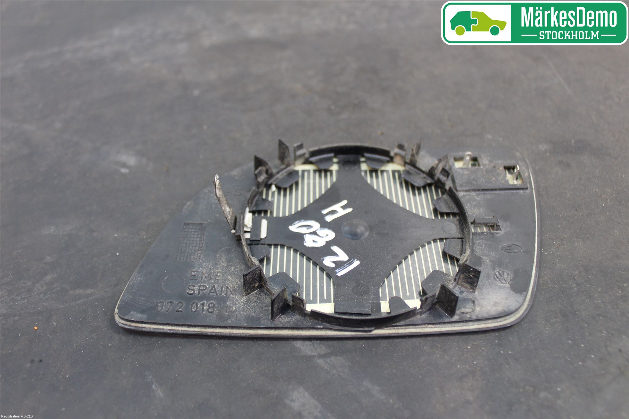 Volkswagen VW POLO 02-05 Speil Glass H