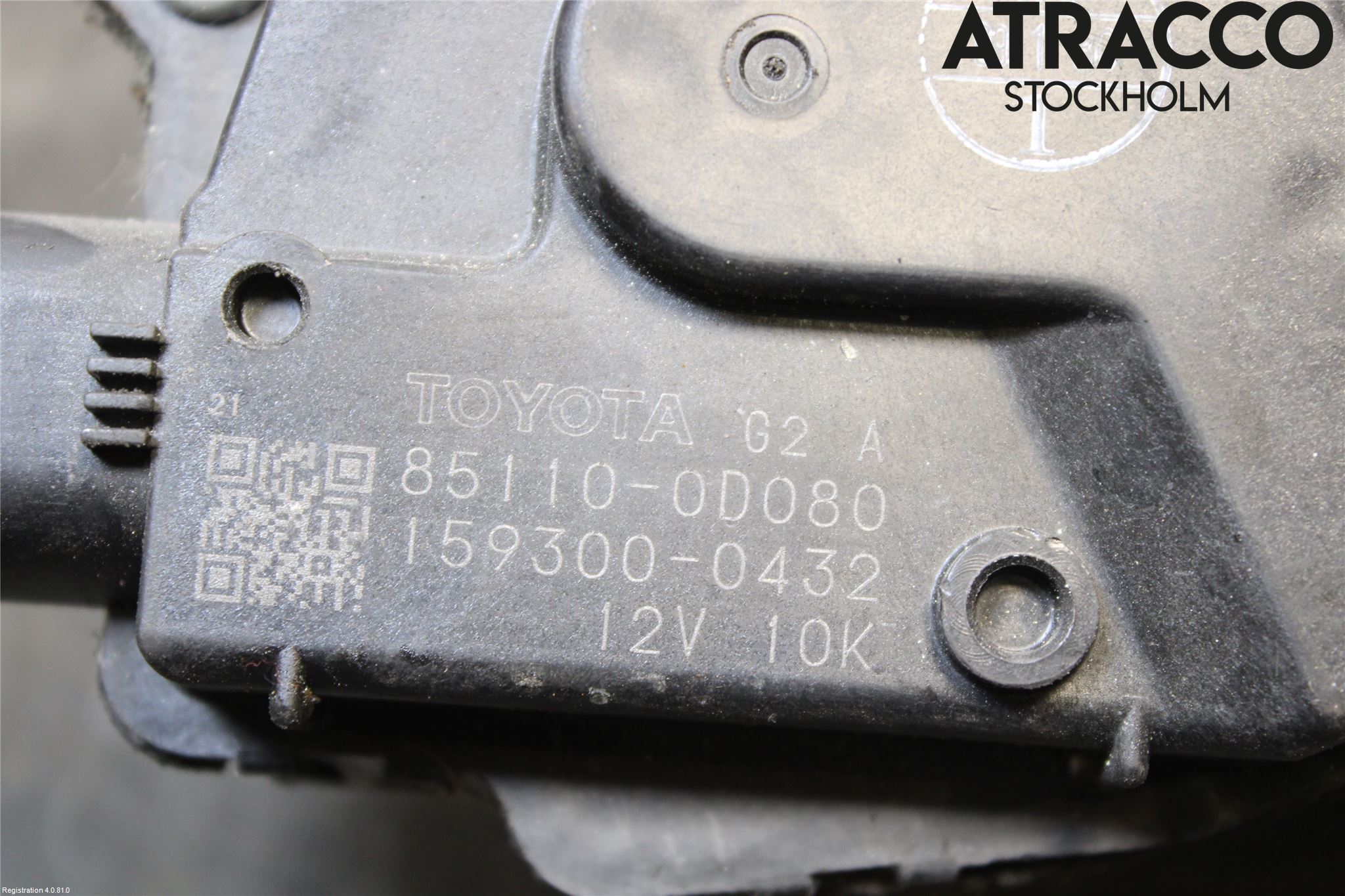 Toyota YARIS XP90 06-11 Viskermotor Frontrute