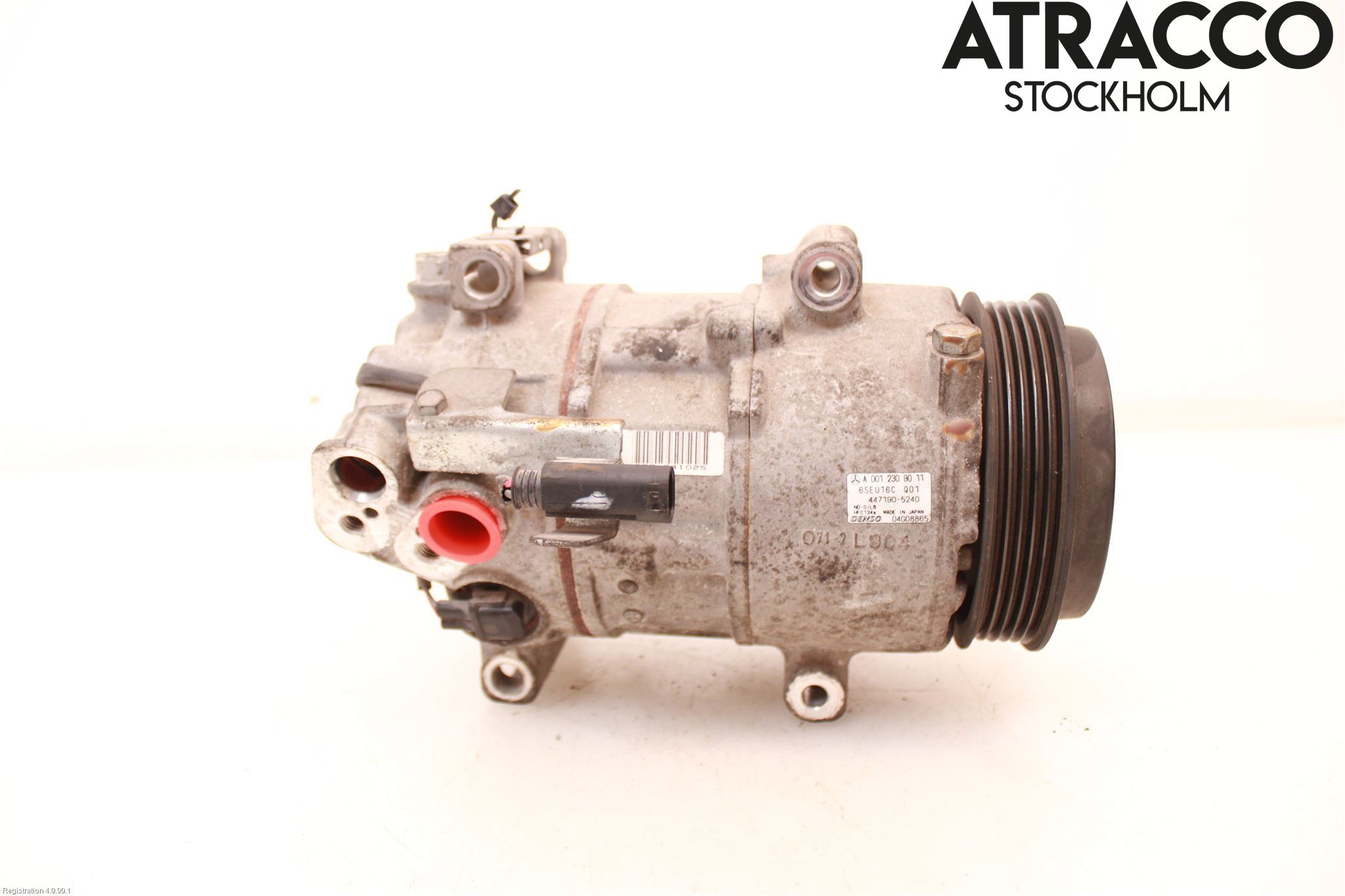 Mercedes-Benz MB A-KLASS (W169) 04-12 Varme Ac Kompressor