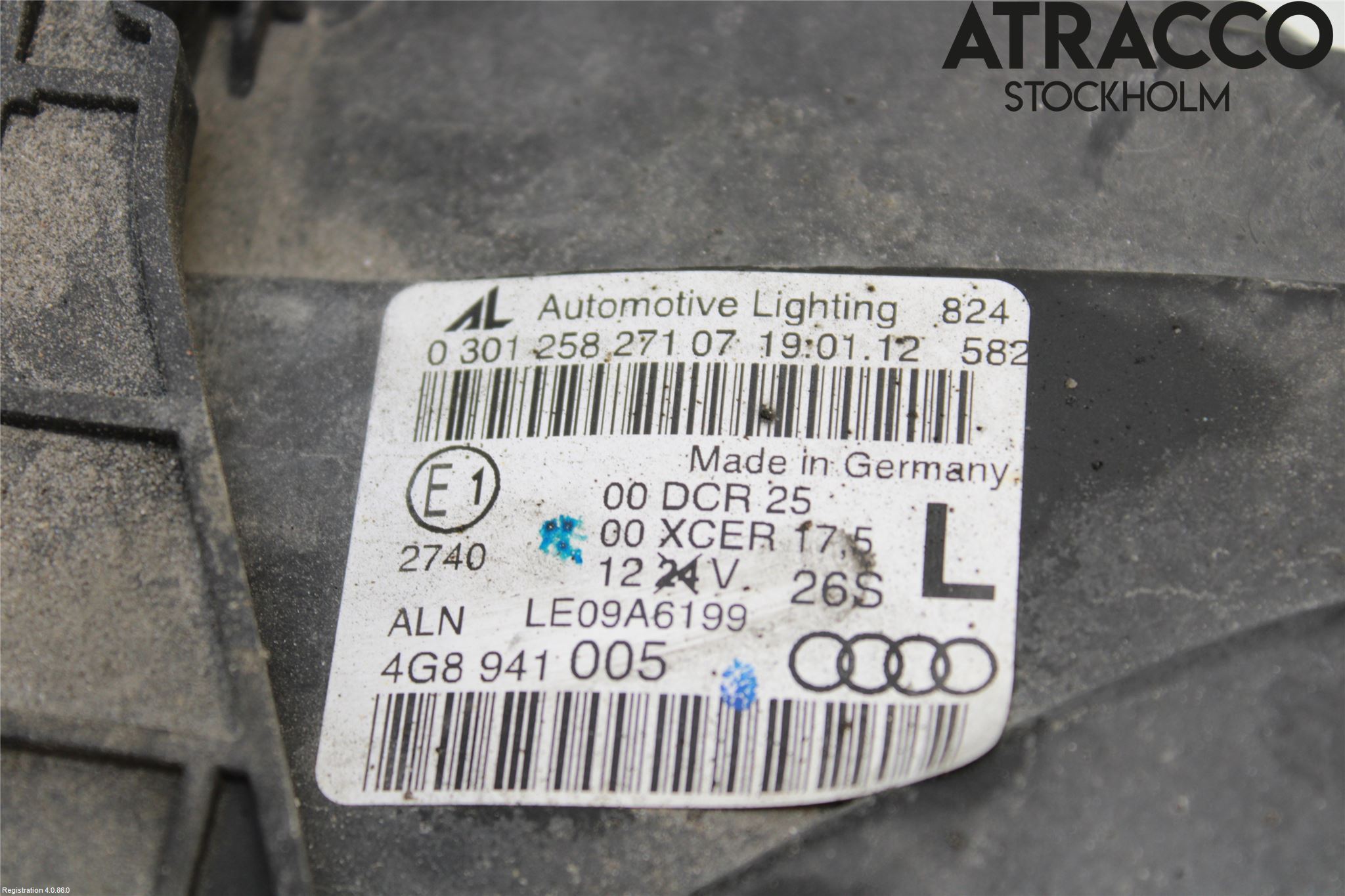 Audi A7/S7 4G 11-17 Frontlykt Venstre