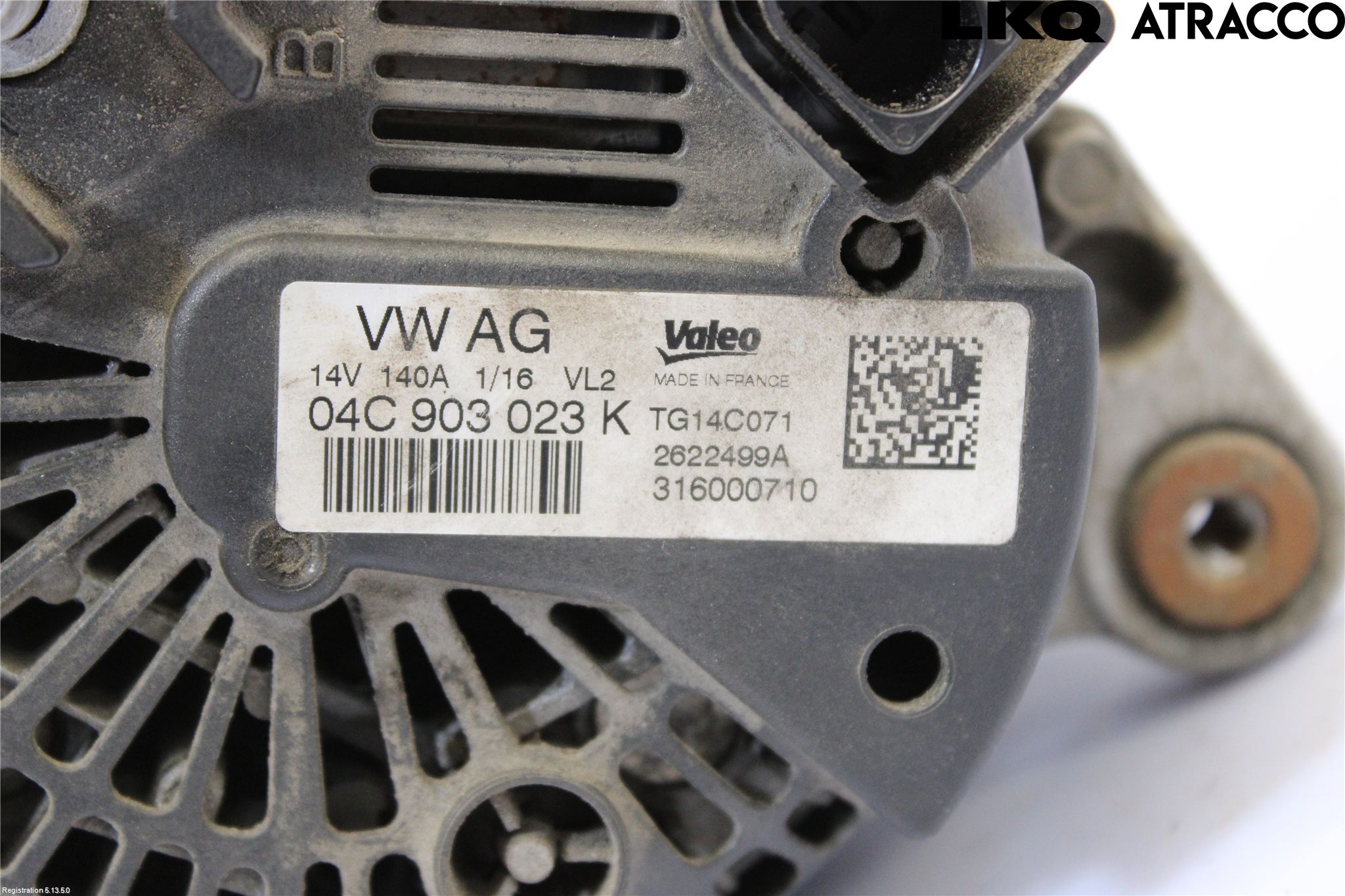 Volkswagen VW GOLF / E-GOLF VII 13-20 Dynamo