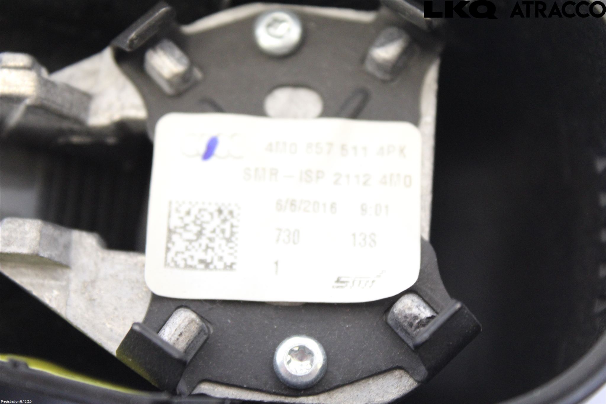 Audi A4/S4 B9 16-19 Speil Innvendig El