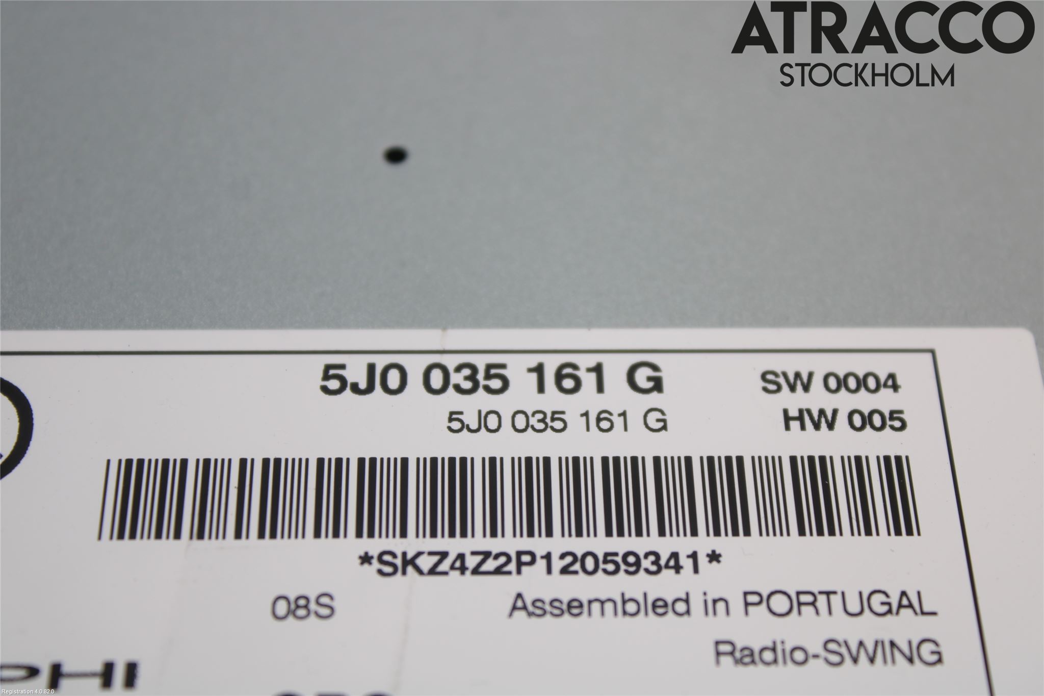 Skoda FABIA 07-14 Stereo Radio Med Cd