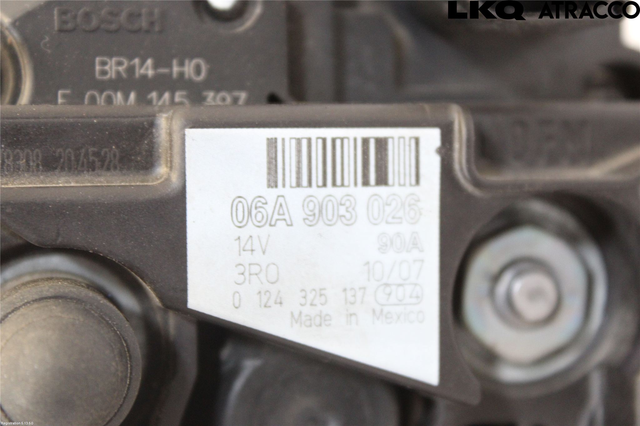 Volkswagen VW BEETLE 98-10 Dynamo