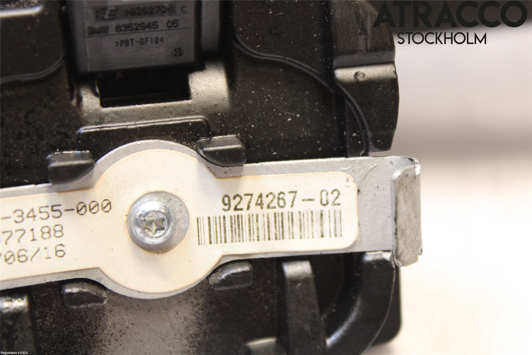 BMW 5 F10/F11/F18 09-17 Speil Innvendig El