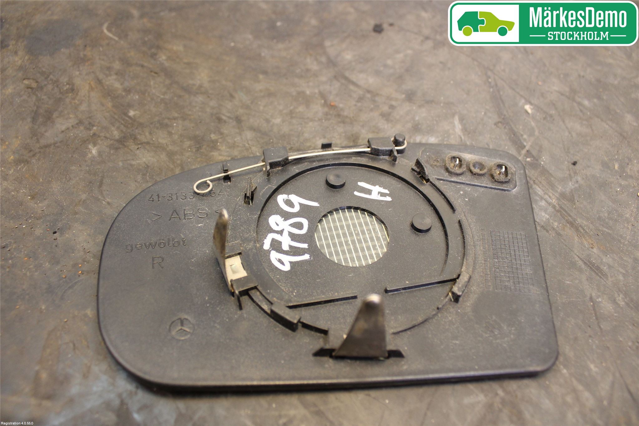Mercedes-Benz MB C (203) 00-07 Speil Glass H